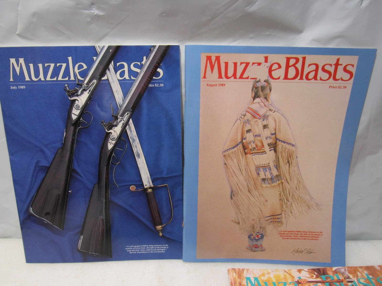 Muzzle Blasts Magazine 1989 Complete 12 issues Lot Black Powder Rifles (H58J) - Thumbnail 10