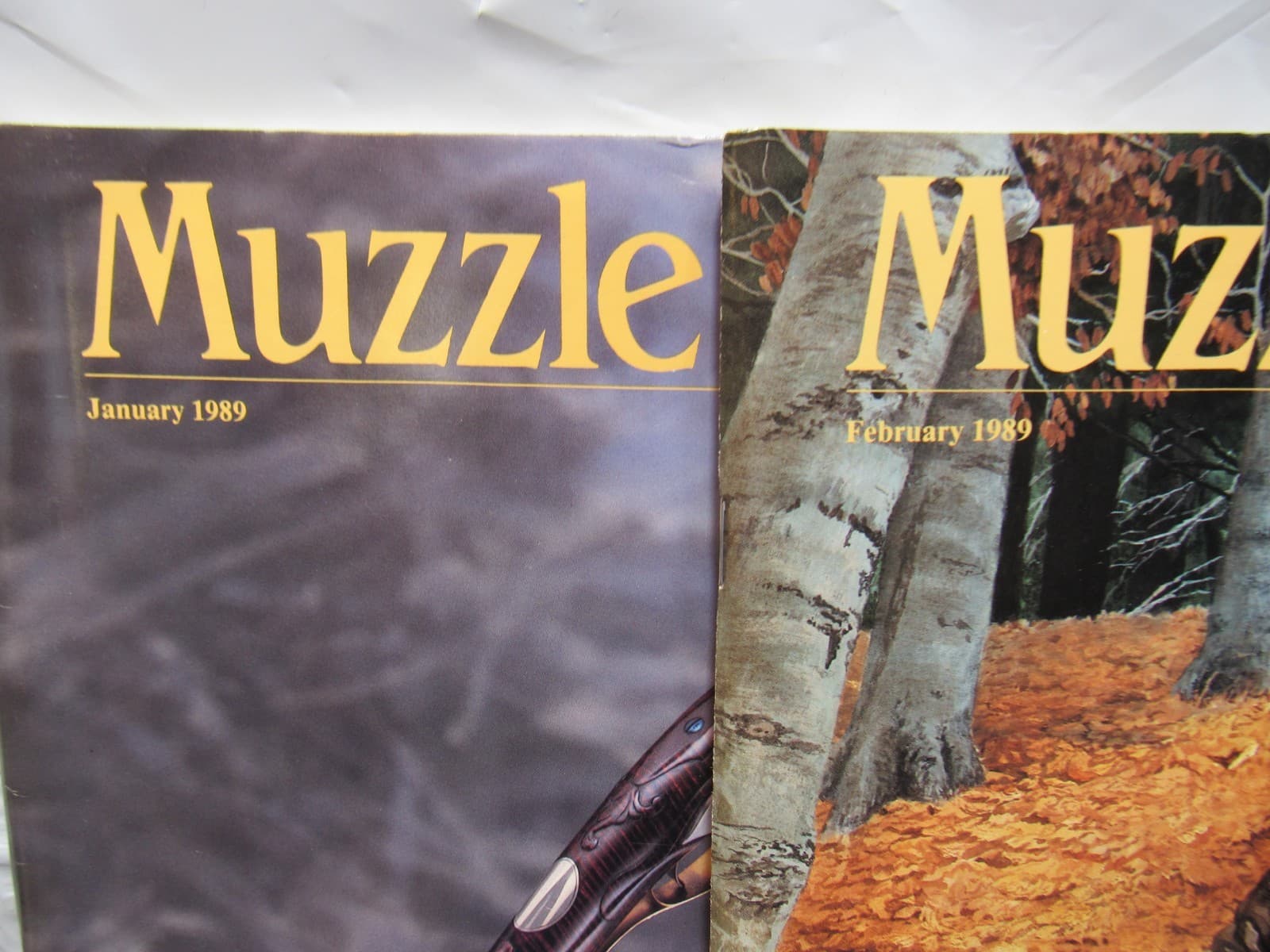 Muzzle Blasts Magazine 1989 Complete 12 issues Lot Black Powder Rifles (H58J) - Thumbnail 2