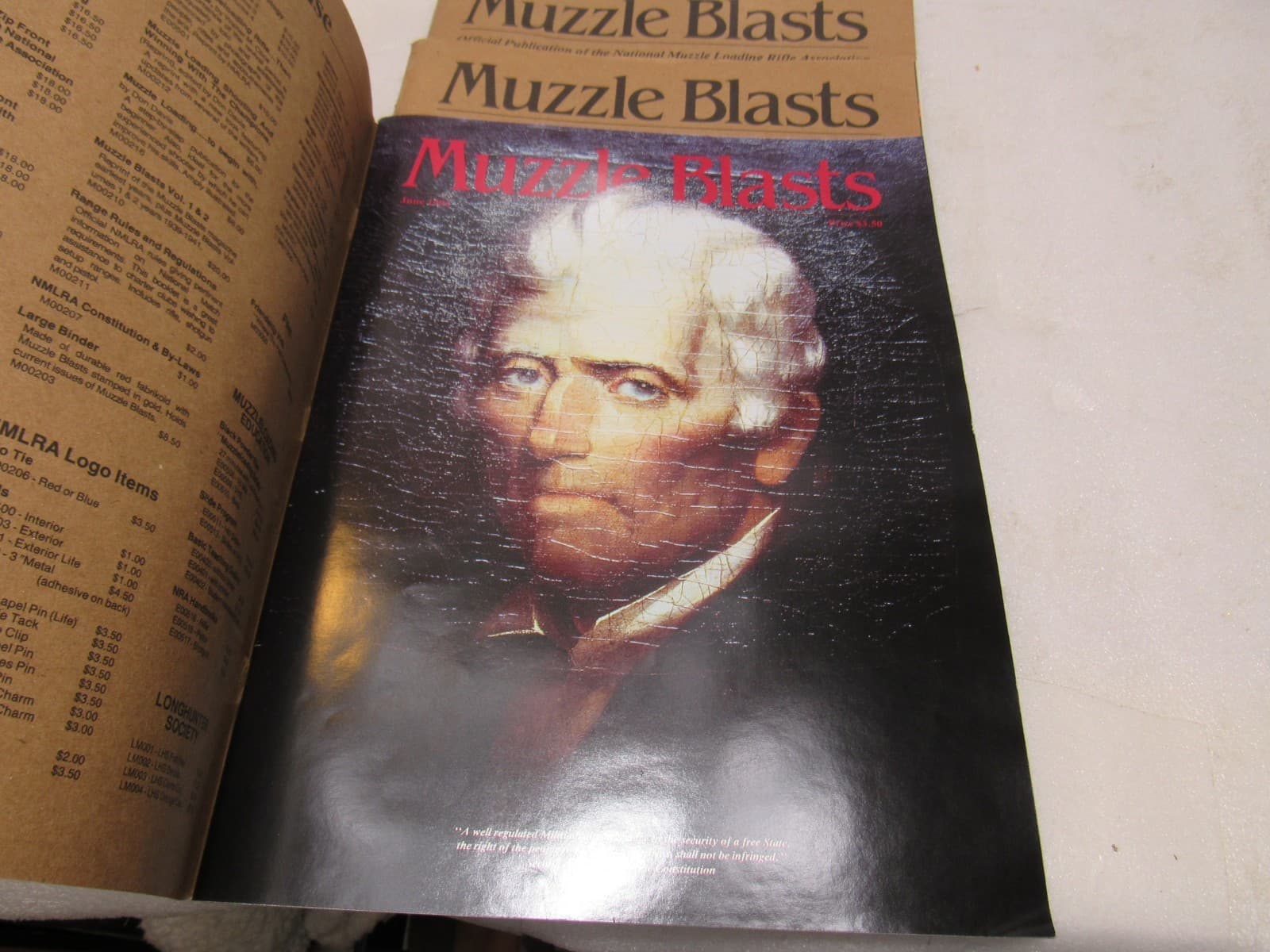 Muzzle Blasts Magazine 1992 Complete 12 issues Lot Black Powder Rifles (H56J) - Thumbnail 11
