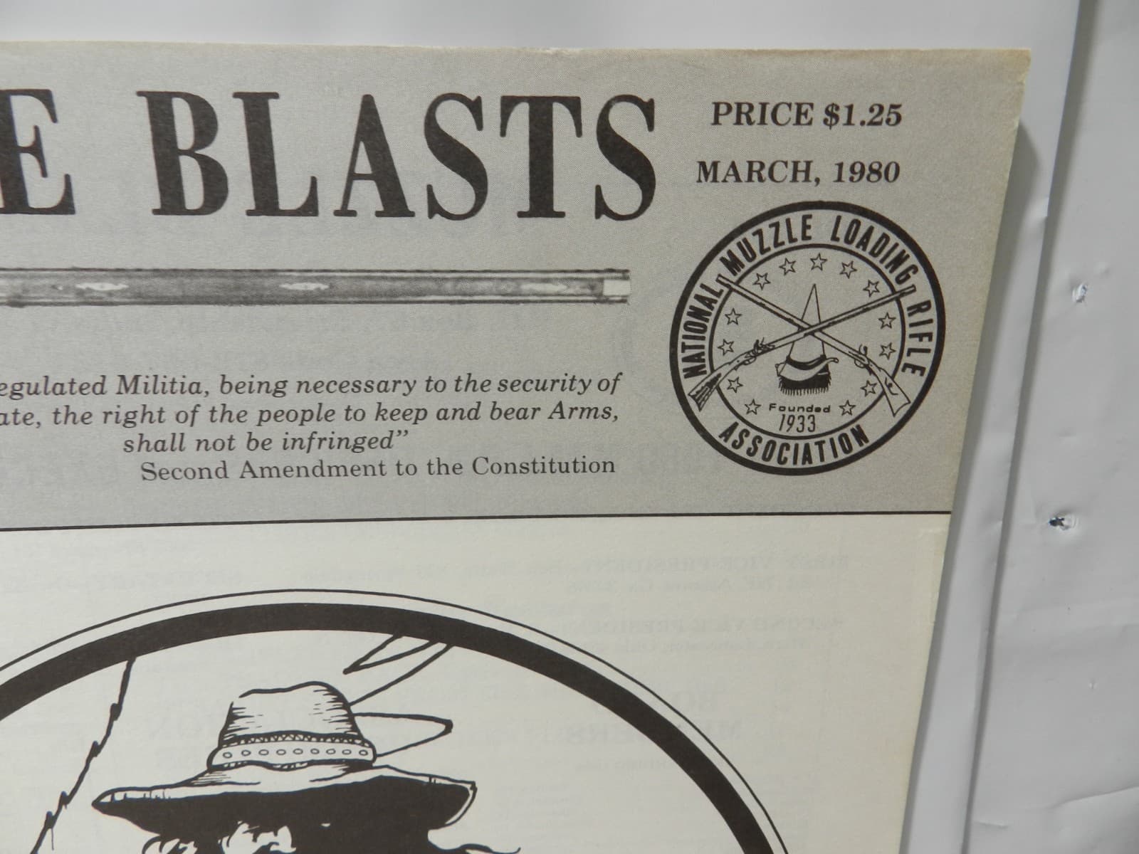 Muzzle Blasts Magazine 1980 Complete 12 issues Lot Black Powder Rifles (H63J) - Thumbnail 3