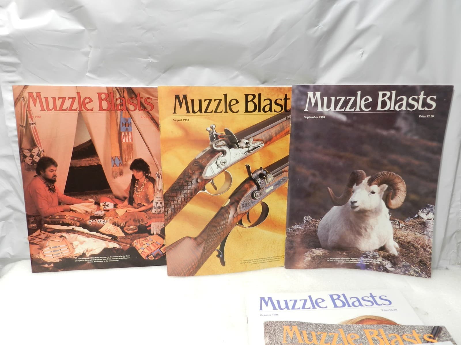 Muzzle Blasts Magazine 1988 Complete 12 issues Lot Black Powder Rifles (H59J) - Thumbnail 11