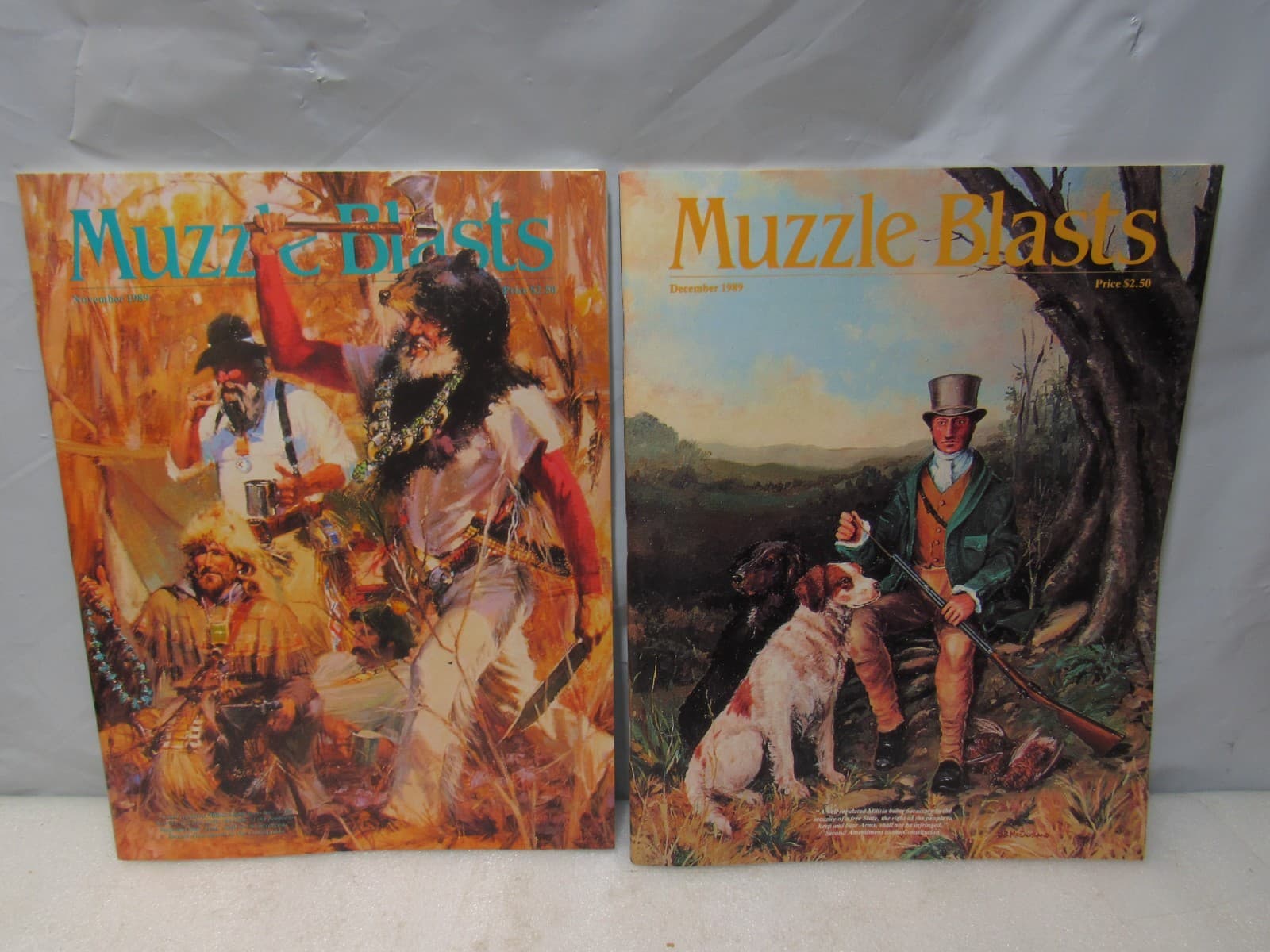 Muzzle Blasts Magazine 1989 Complete 12 issues Lot Black Powder Rifles (H58J) - Thumbnail 12