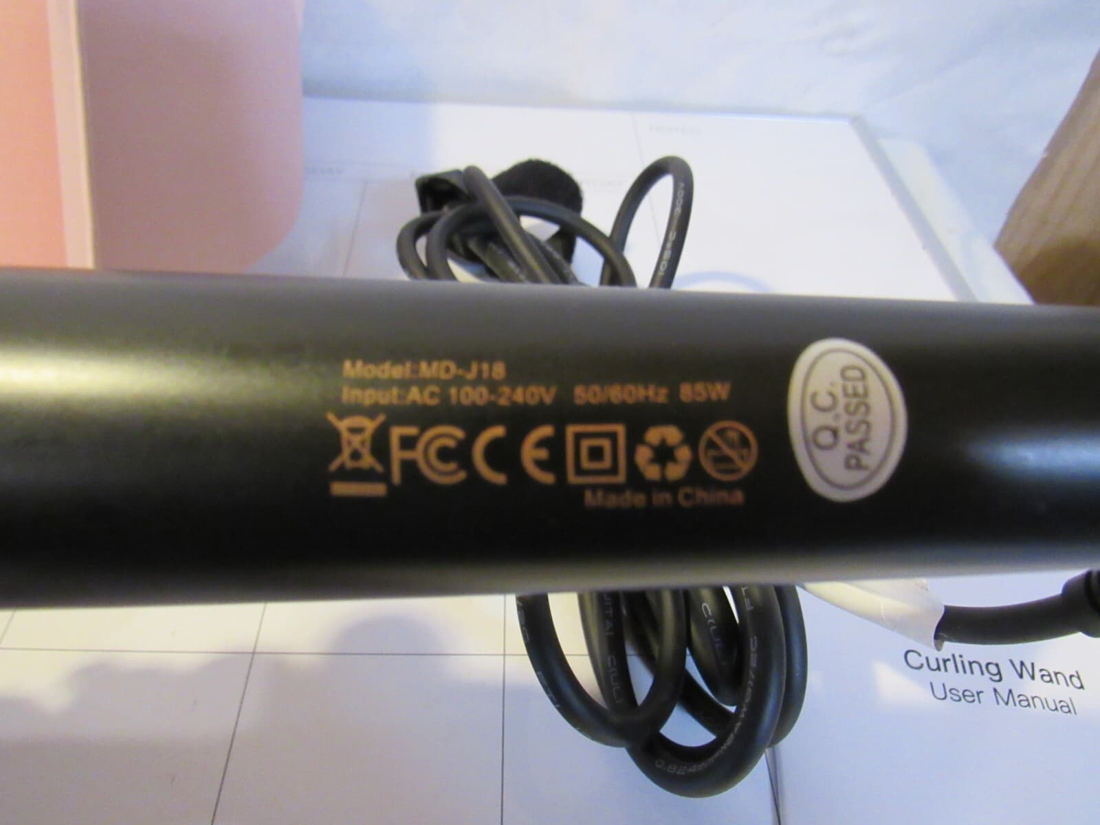 BESTOPE PRO 5 in 1 Curling Wand Set Long 3 Barrel Wand Curling Iron C82M - Thumbnail 12