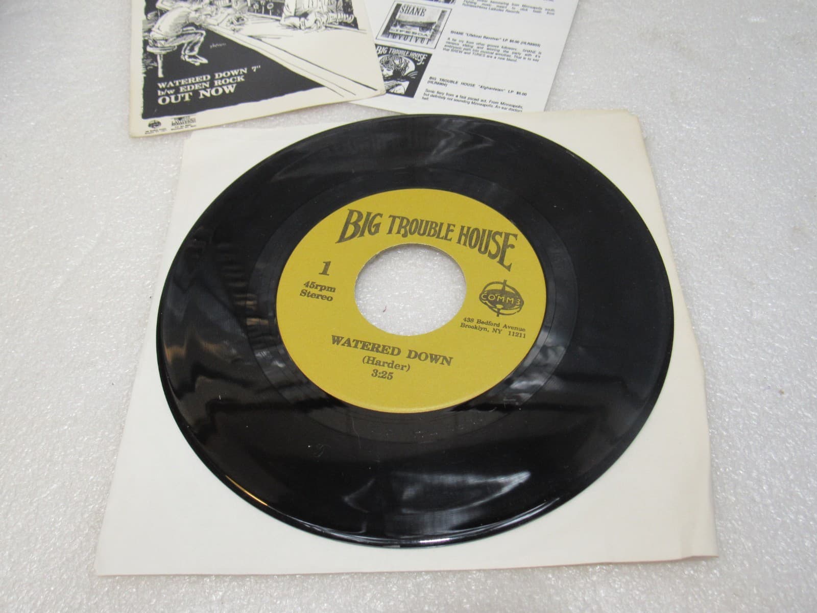 Punk Harcore 7" LP Vinyl Necacedia Phrogs Radiation Travesty Cartoon Castle X43 - Thumbnail 12