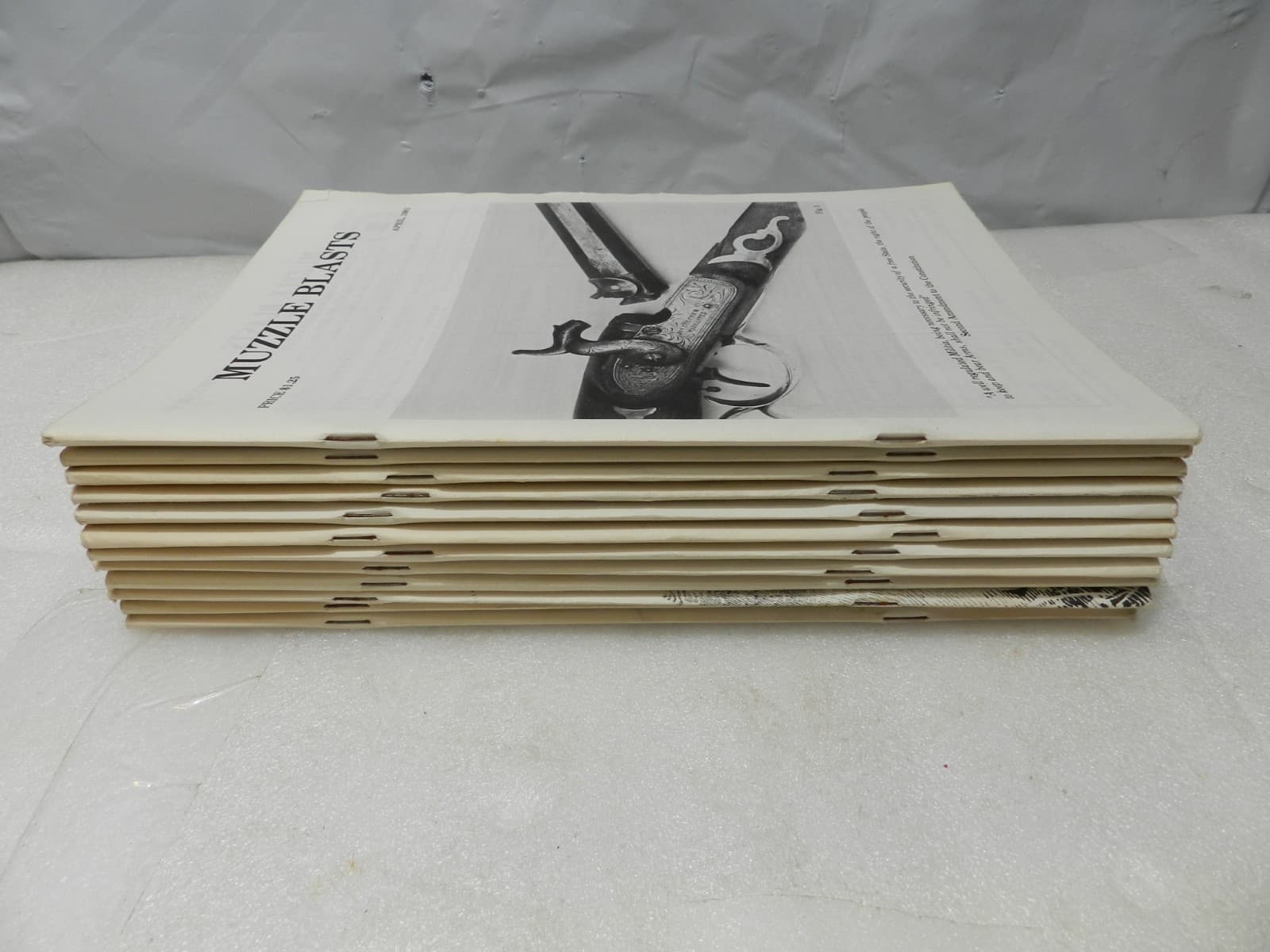 Muzzle Blasts Magazine 1981 Complete 12 issues Lot Black Powder Rifles (H61J) - Thumbnail 9
