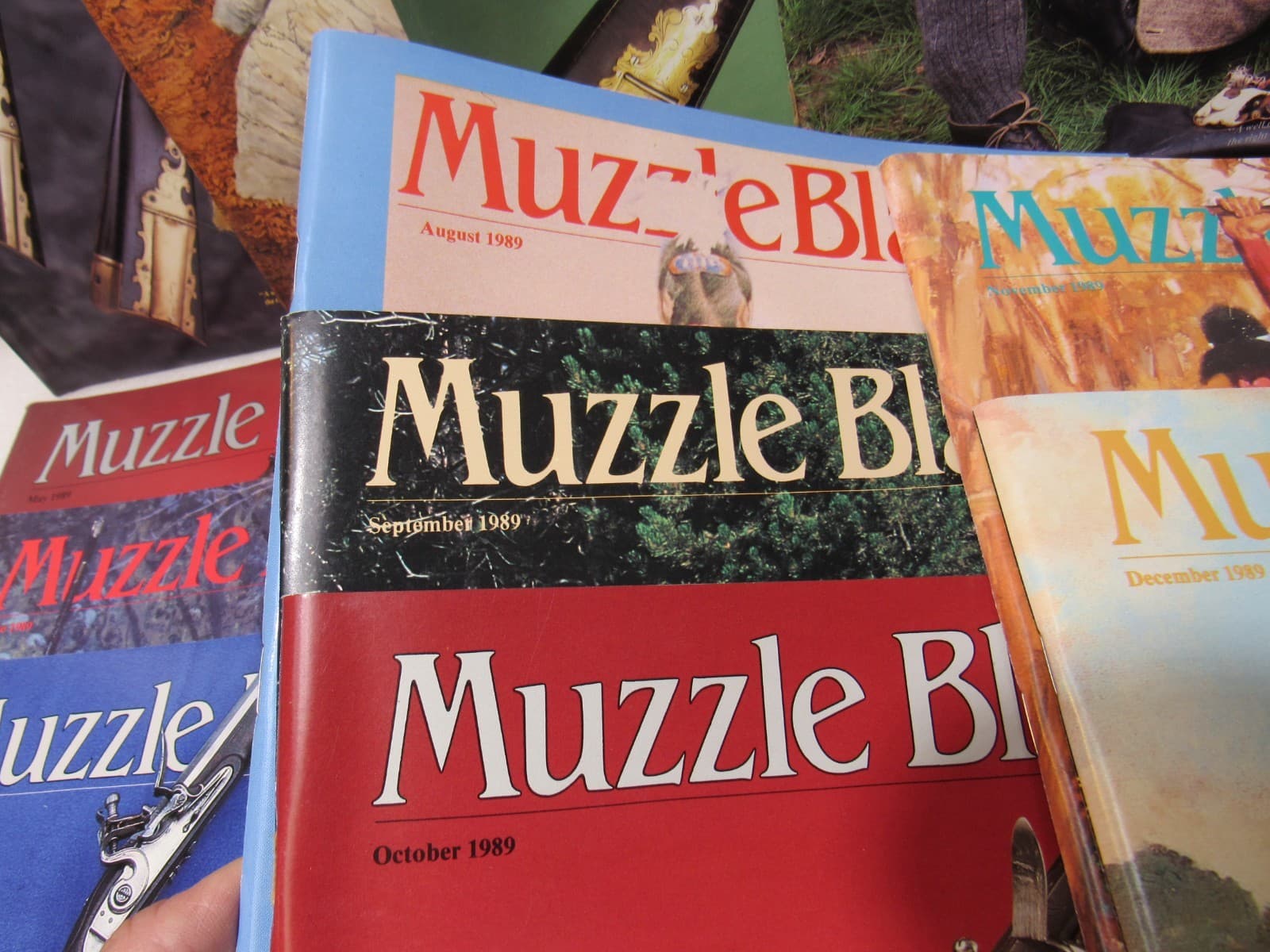 Muzzle Blasts Magazine 1989 Complete 12 issues Lot Black Powder Rifles (H58J) - Thumbnail 5