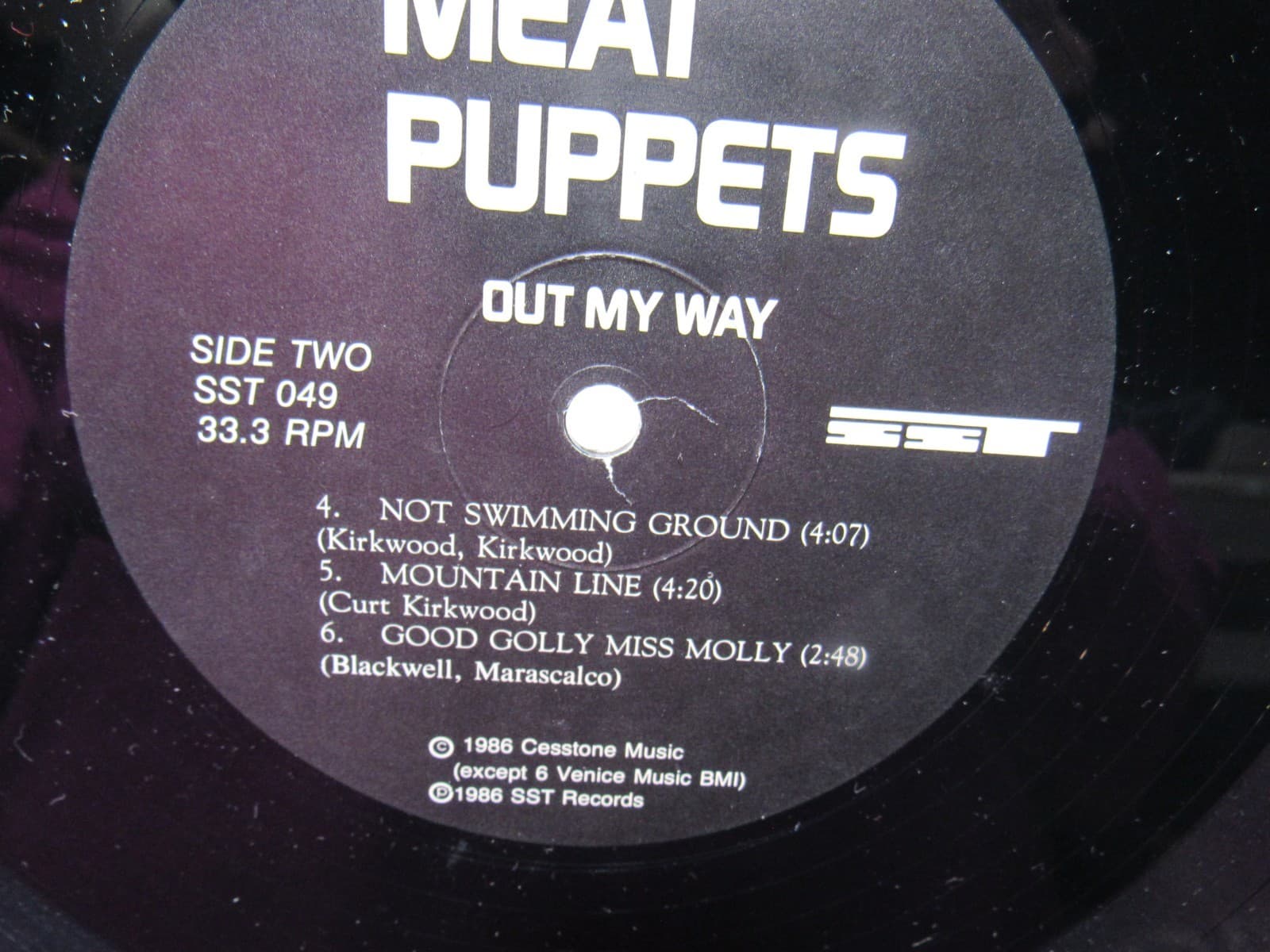 Meat Puppets - Out My Way (SST 049) Original Vinyl Album 1986 Punk Hardcore X38 - Thumbnail 5