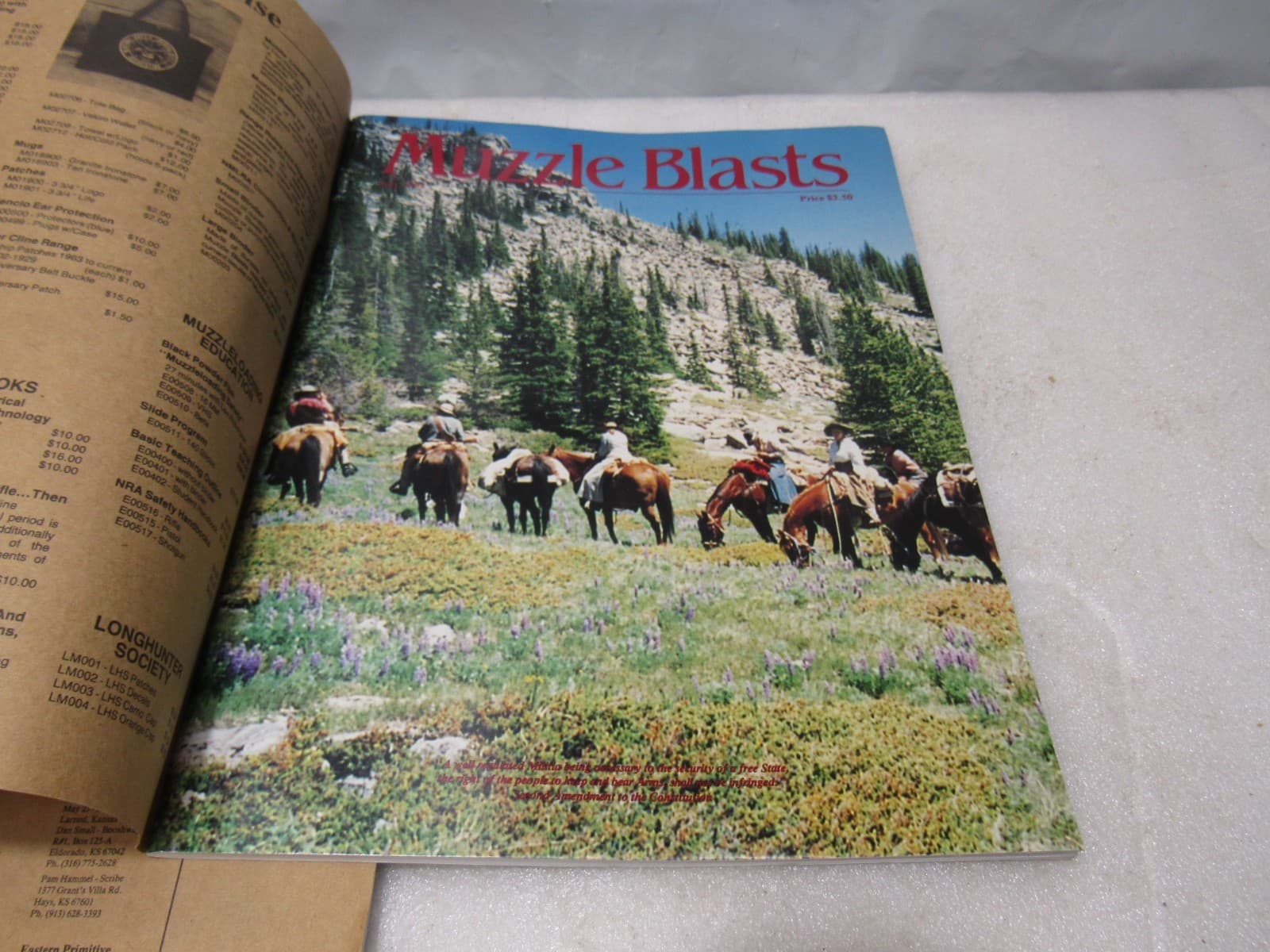 Muzzle Blasts Magazine 1991 11 issues Lot Black Powder Rifles (H73J) - Thumbnail 11