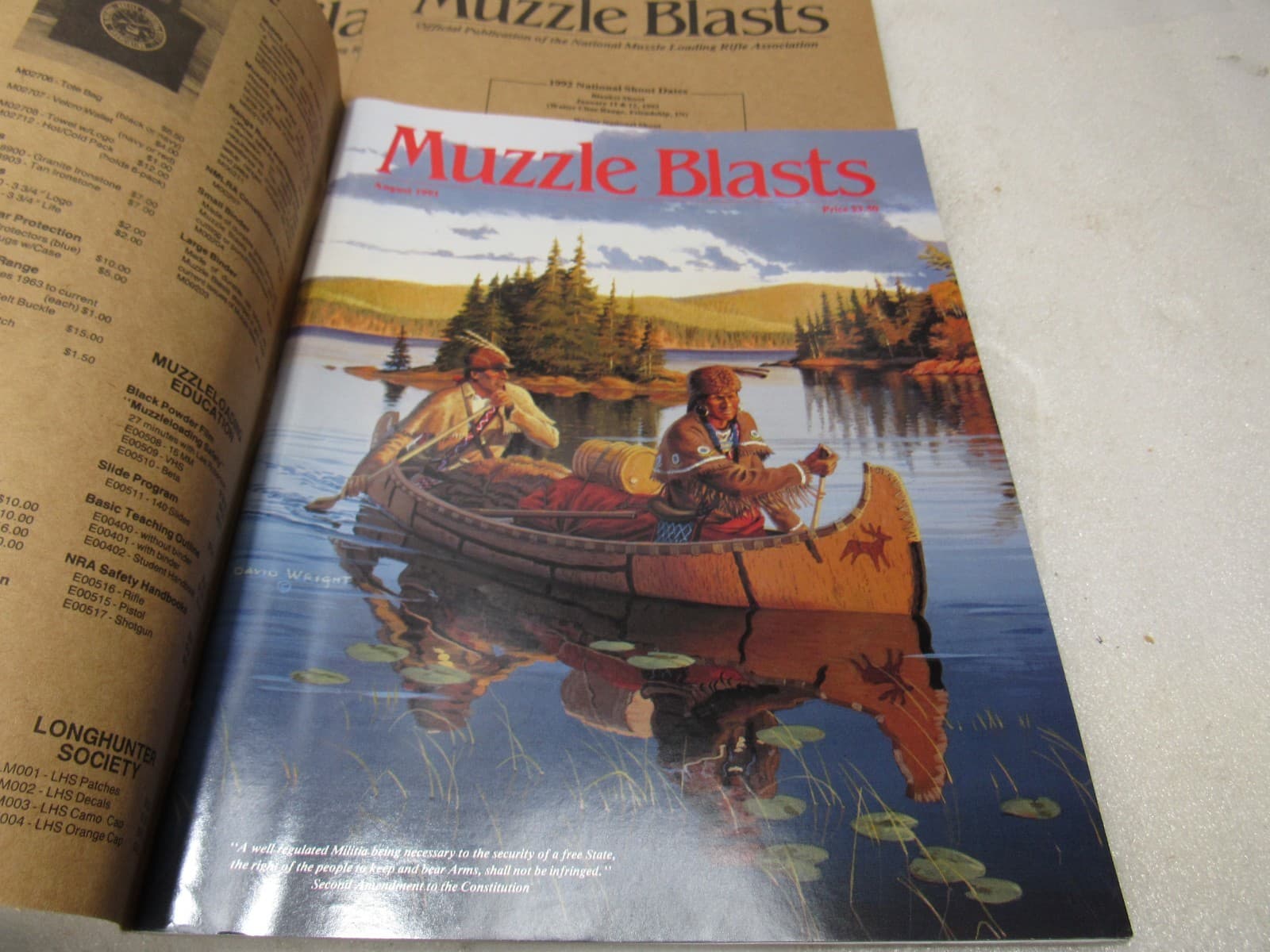 Muzzle Blasts Magazine 1991 11 issues Lot Black Powder Rifles (H73J) - Thumbnail 10