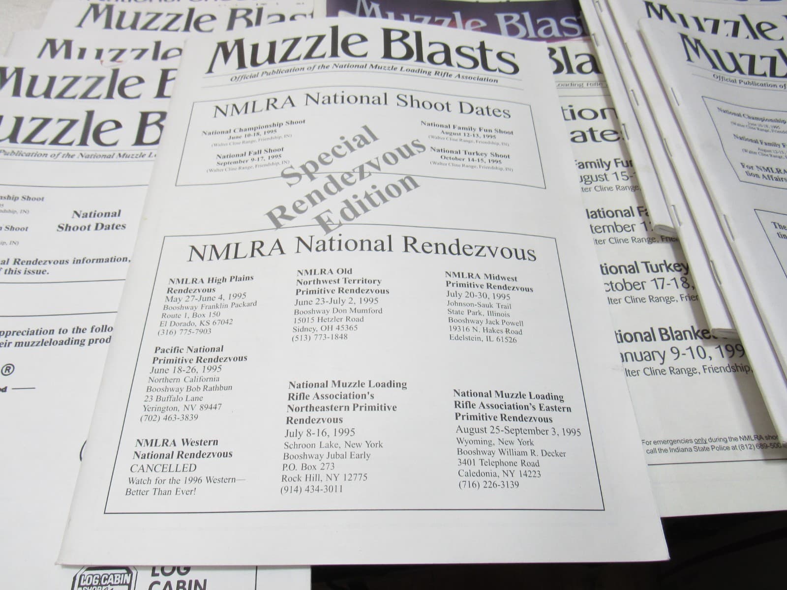 Muzzle Blasts Magazine 1980s 1990s - 16 issues Lot Black Powder Rifles (H68J) - Thumbnail 4