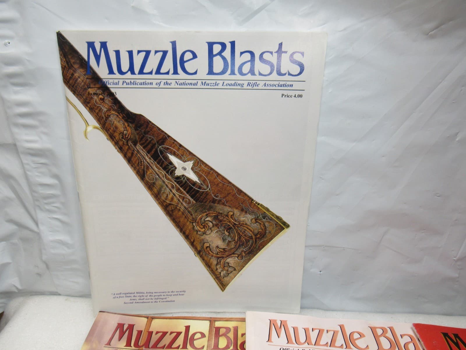 Muzzle Blasts Magazine 2003 Complete 12 issues Lot Black Powder Rifles (H69J) - Thumbnail 3