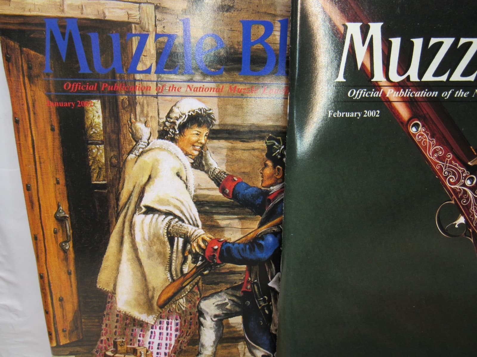 Muzzle Blasts Magazine 2002 Complete 12 issues Lot Black Powder Rifles (H67J) - Thumbnail 2