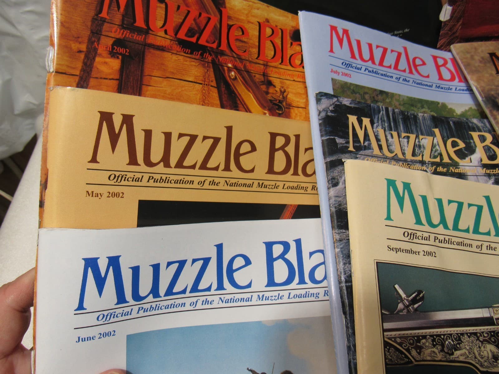 Muzzle Blasts Magazine 2002 Complete 12 issues Lot Black Powder Rifles (H67J) - Thumbnail 4