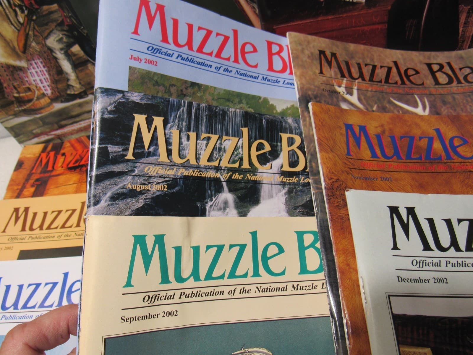 Muzzle Blasts Magazine 2002 Complete 12 issues Lot Black Powder Rifles (H67J) - Thumbnail 5