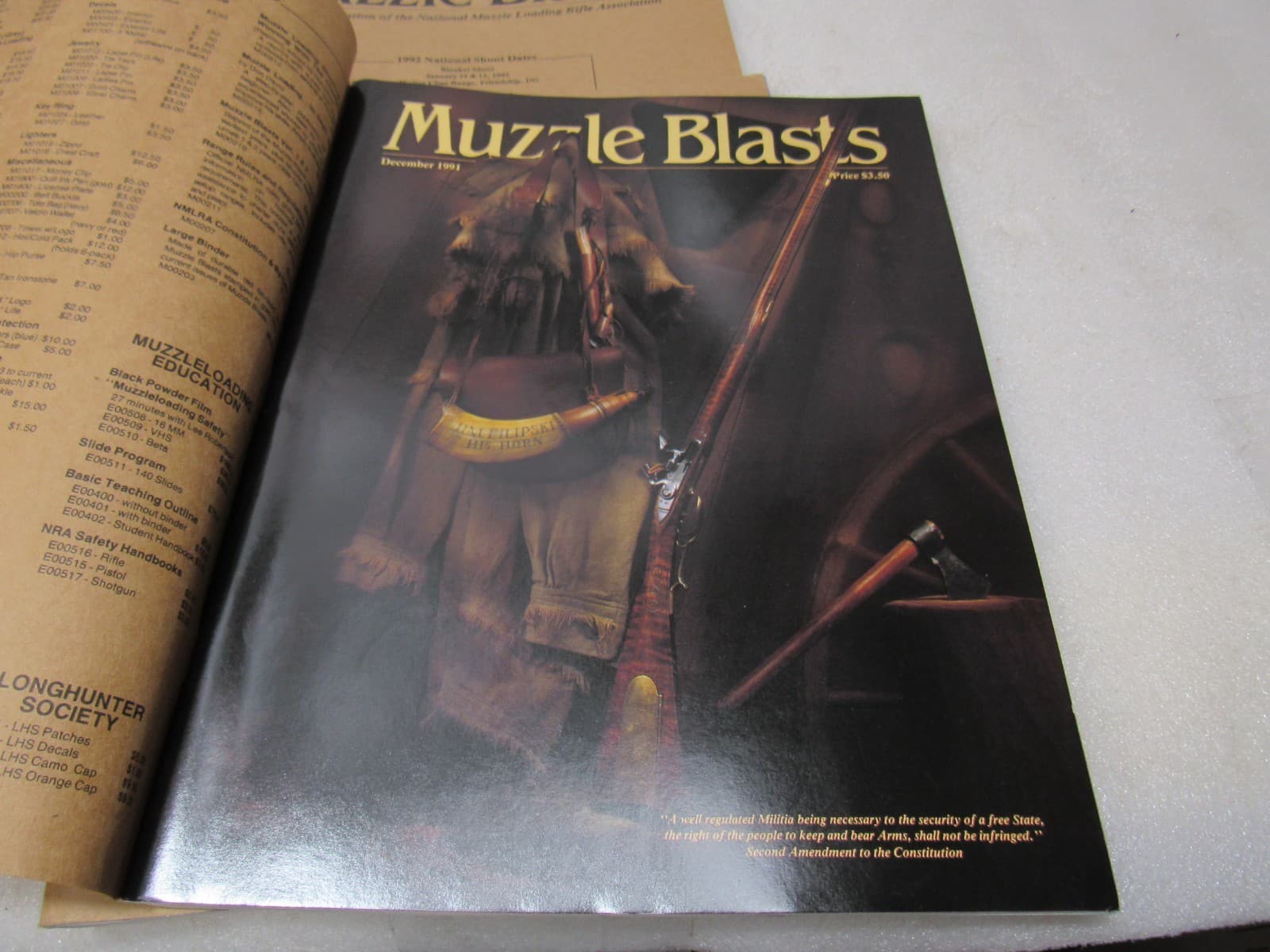 Muzzle Blasts Magazine 1991 11 issues Lot Black Powder Rifles (H73J) - Thumbnail 9
