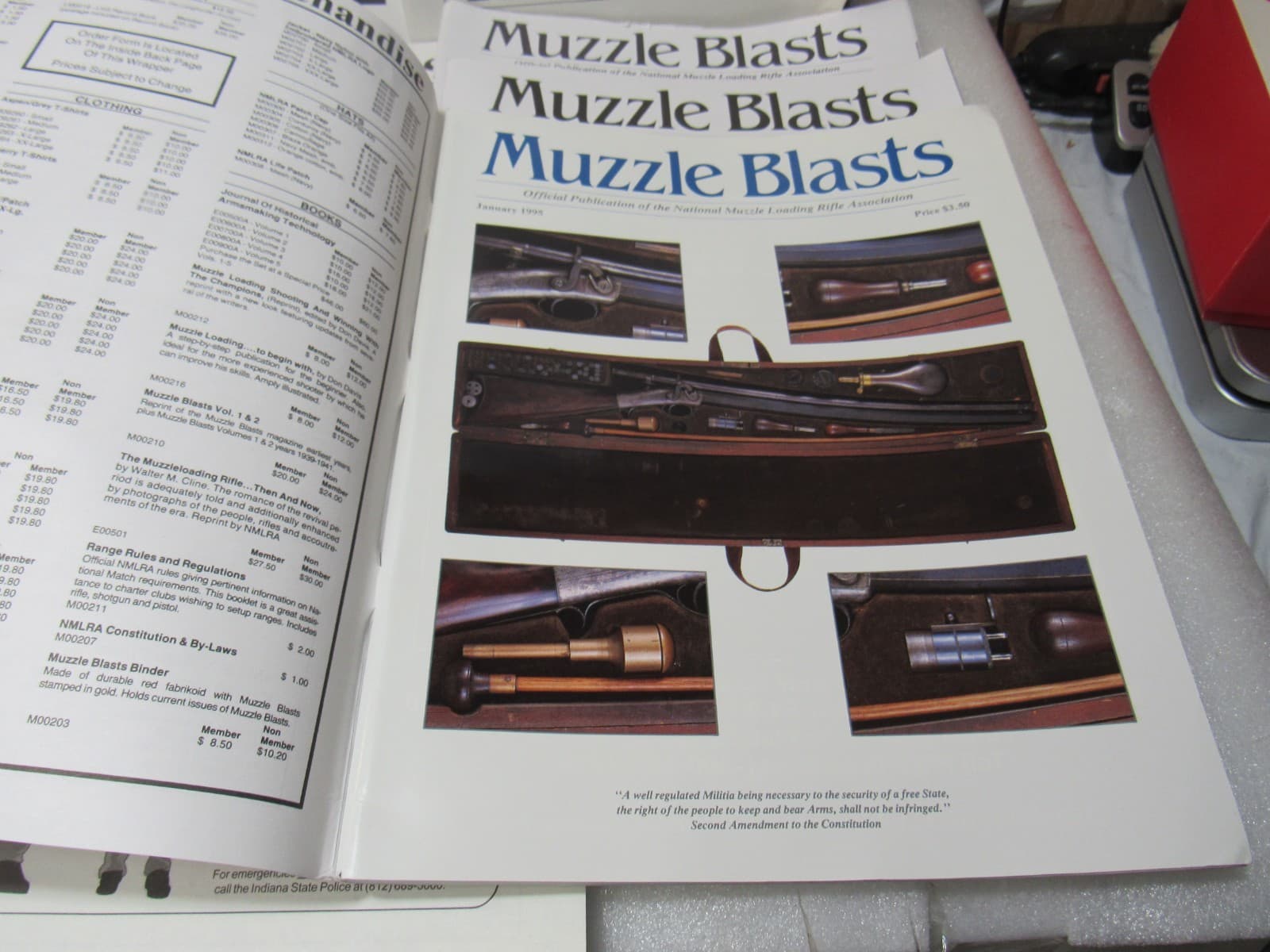 Muzzle Blasts Magazine 1980s 1990s - 16 issues Lot Black Powder Rifles (H68J) - Thumbnail 7