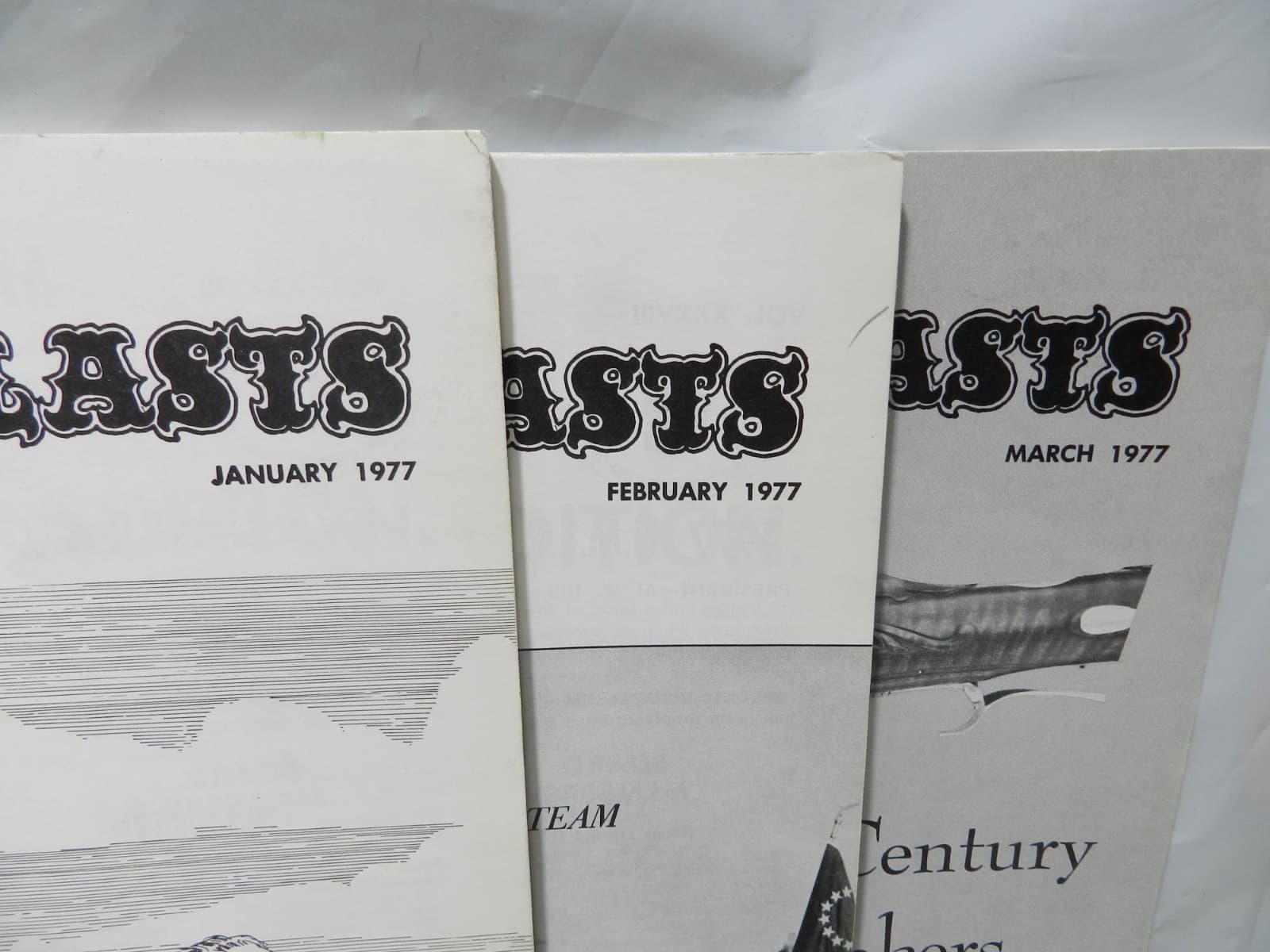 Muzzle Blasts Magazine 1977 Complete 12 issues Lot Black Powder Rifles (H70J) - Thumbnail 2