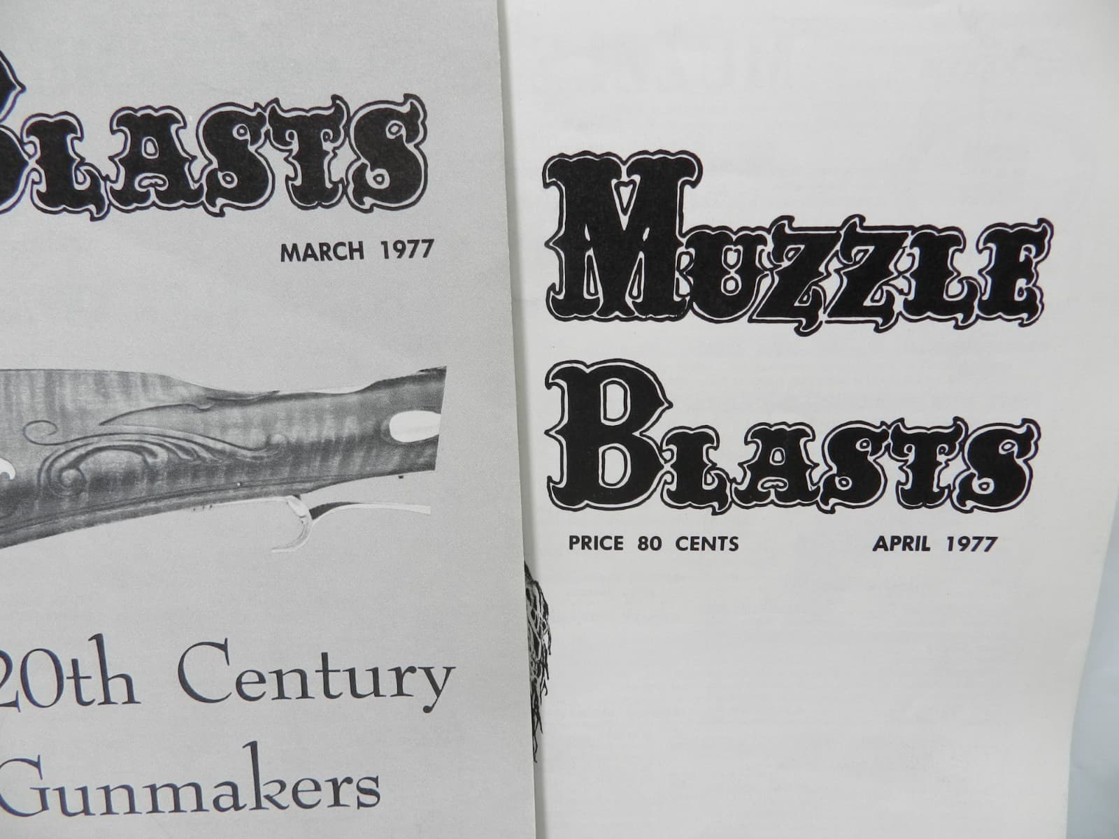 Muzzle Blasts Magazine 1977 Complete 12 issues Lot Black Powder Rifles (H70J) - Thumbnail 4