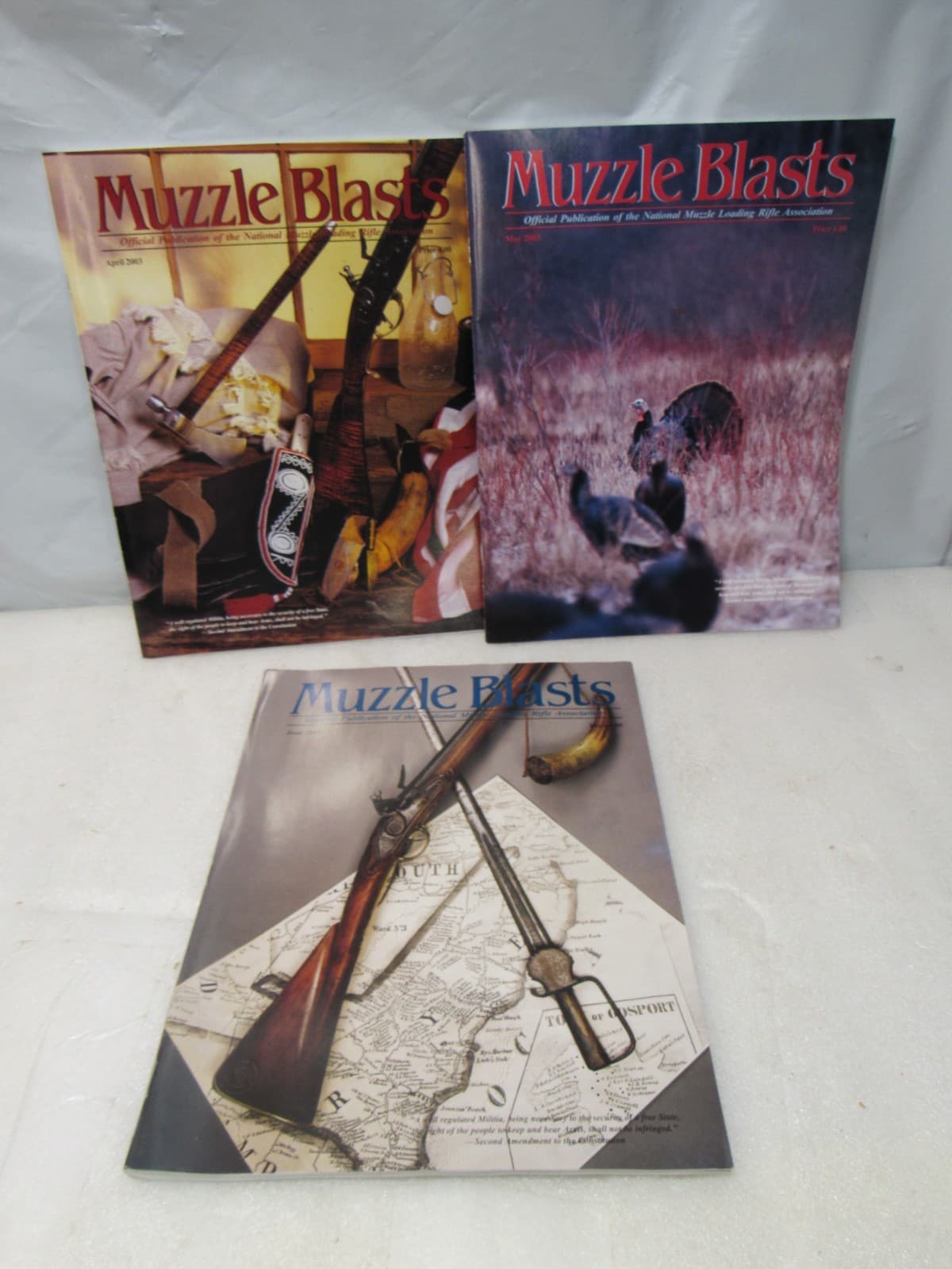 Muzzle Blasts Magazine 2003 Complete 12 issues Lot Black Powder Rifles (H69J) - Thumbnail 7
