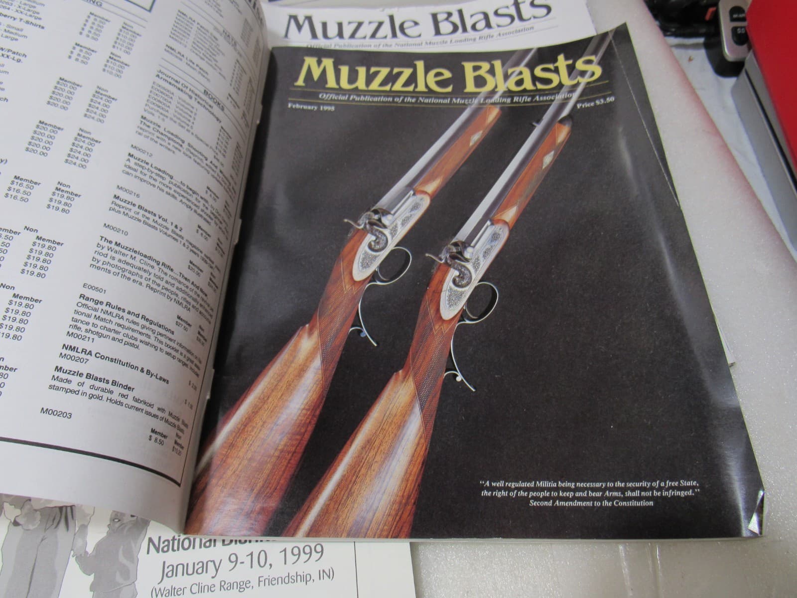 Muzzle Blasts Magazine 1980s 1990s - 16 issues Lot Black Powder Rifles (H68J) - Thumbnail 8