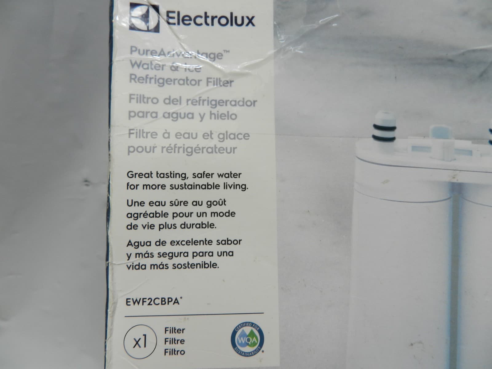 Electrolux EWF2CBPA PureAdvantage Refrigerator Water Filter (OPEN BOX) B85J - Thumbnail 3