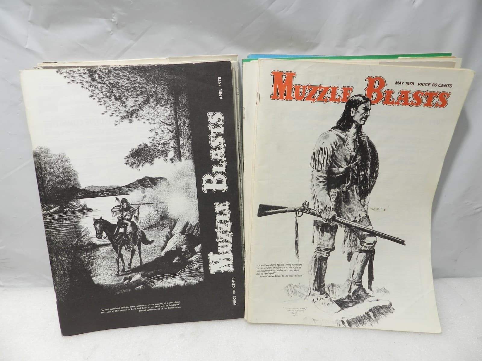 Muzzle Blasts Magazine 1978 Complete 12 issues Lot Black Powder Rifles (H71J) - Thumbnail 12