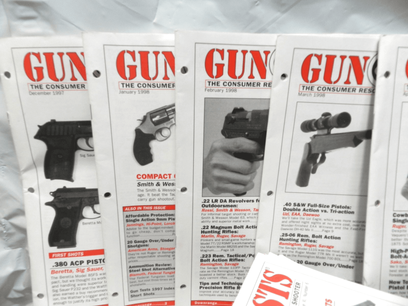 60 Gun Tests Magazine 1990's & 2000's Resource for Serious Shooters Monthly H74J - Thumbnail 2