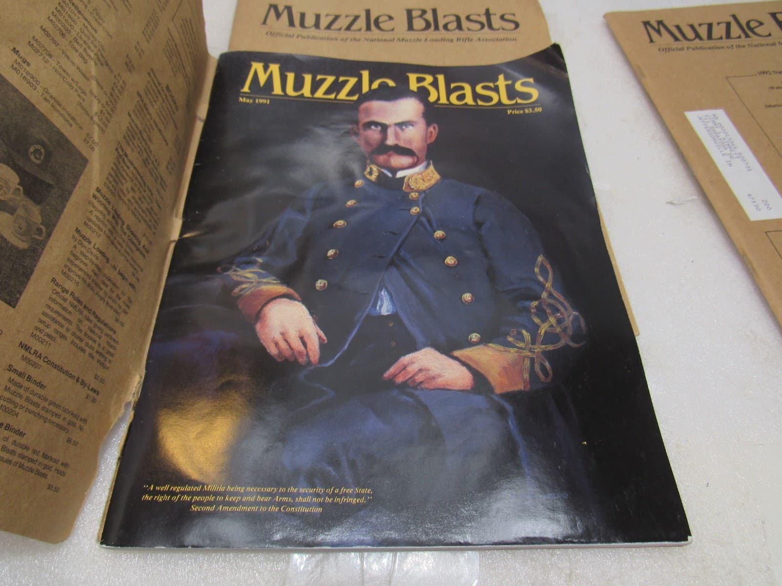 Muzzle Blasts Magazine 1991 11 issues Lot Black Powder Rifles (H73J) - Thumbnail 12
