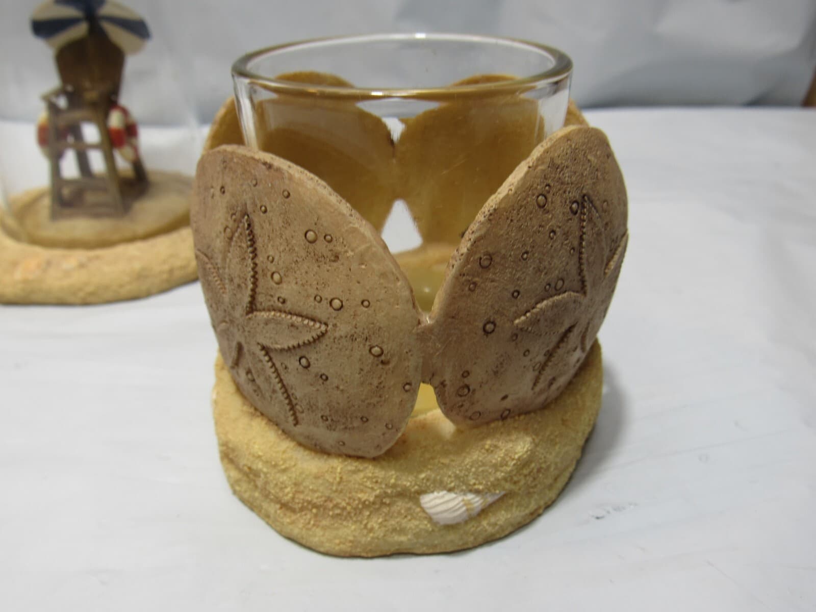 Yankee Candle 3 Pc Beach Theme Candle Holder Set Tealite Candle O96M - Thumbnail 3