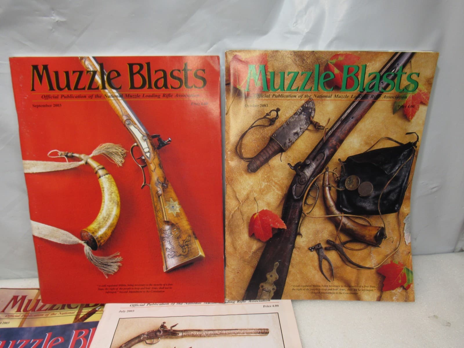Muzzle Blasts Magazine 2003 Complete 12 issues Lot Black Powder Rifles (H69J) - Thumbnail 4