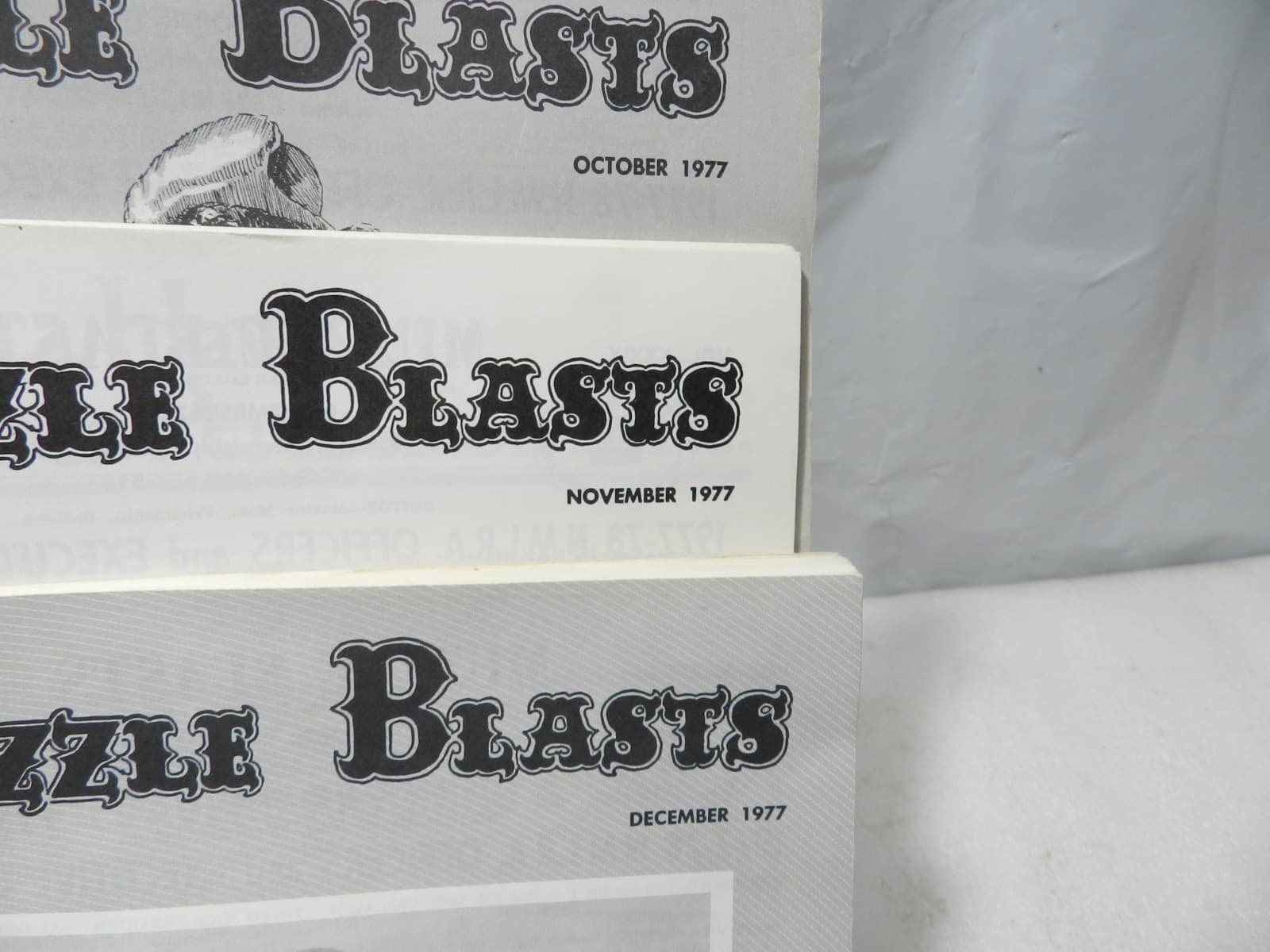Muzzle Blasts Magazine 1977 Complete 12 issues Lot Black Powder Rifles (H70J) - Thumbnail 10