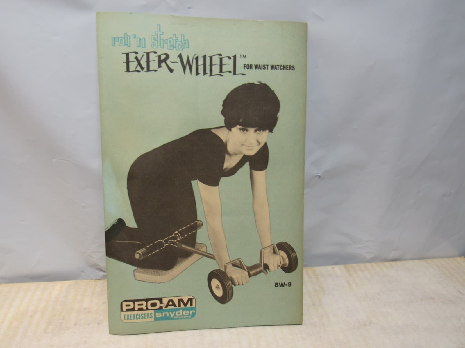 Vintage Pro-Am Roll N Stretch Exer-Wheel For Waist Watchers Snyder (X48JJ) - Thumbnail 5