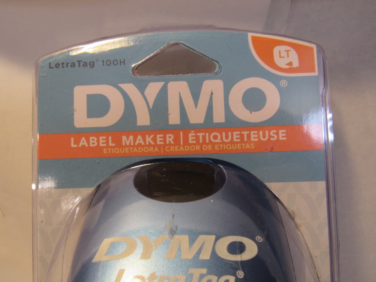 Dymo LetraTag LT-100H Handheld Portable Electronic Label Maker Machine Blue U17 - Thumbnail 2