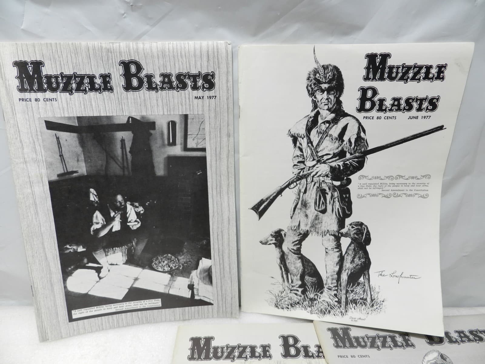Muzzle Blasts Magazine 1977 Complete 12 issues Lot Black Powder Rifles (H70J) - Thumbnail 7