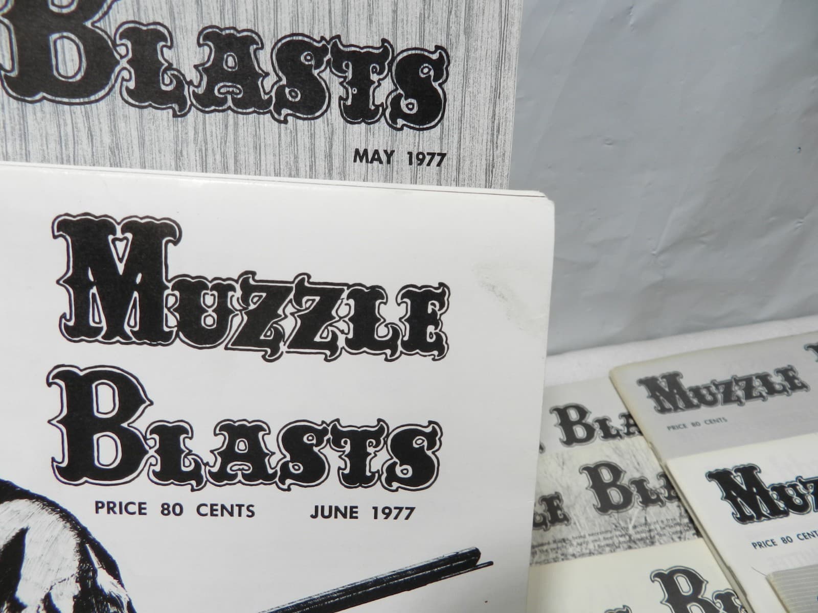 Muzzle Blasts Magazine 1977 Complete 12 issues Lot Black Powder Rifles (H70J) - Thumbnail 6