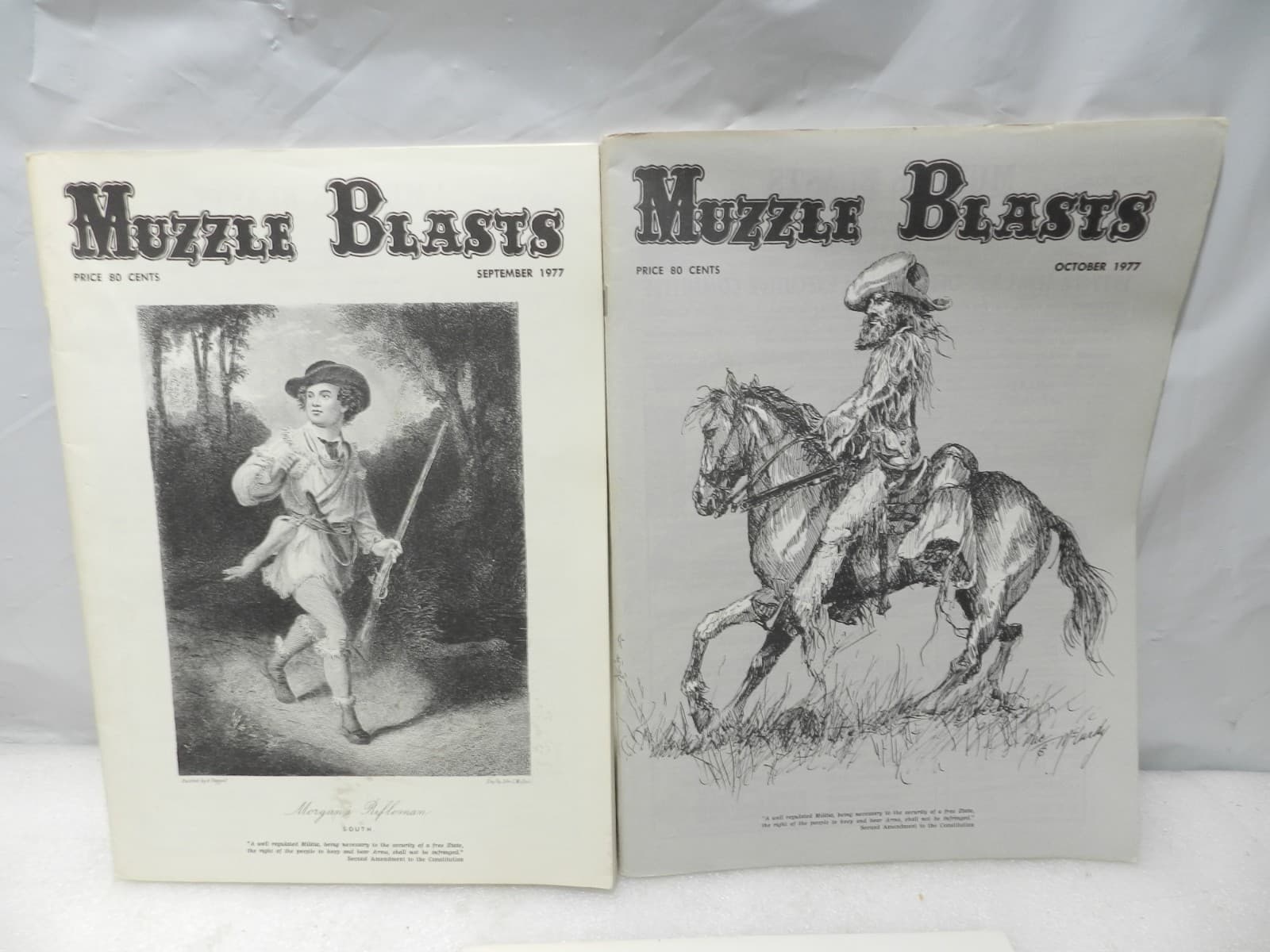 Muzzle Blasts Magazine 1977 Complete 12 issues Lot Black Powder Rifles (H70J) - Thumbnail 11
