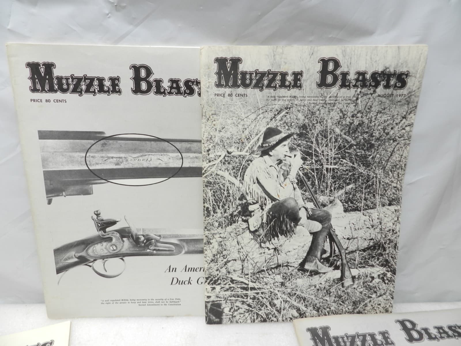 Muzzle Blasts Magazine 1977 Complete 12 issues Lot Black Powder Rifles (H70J) - Thumbnail 9