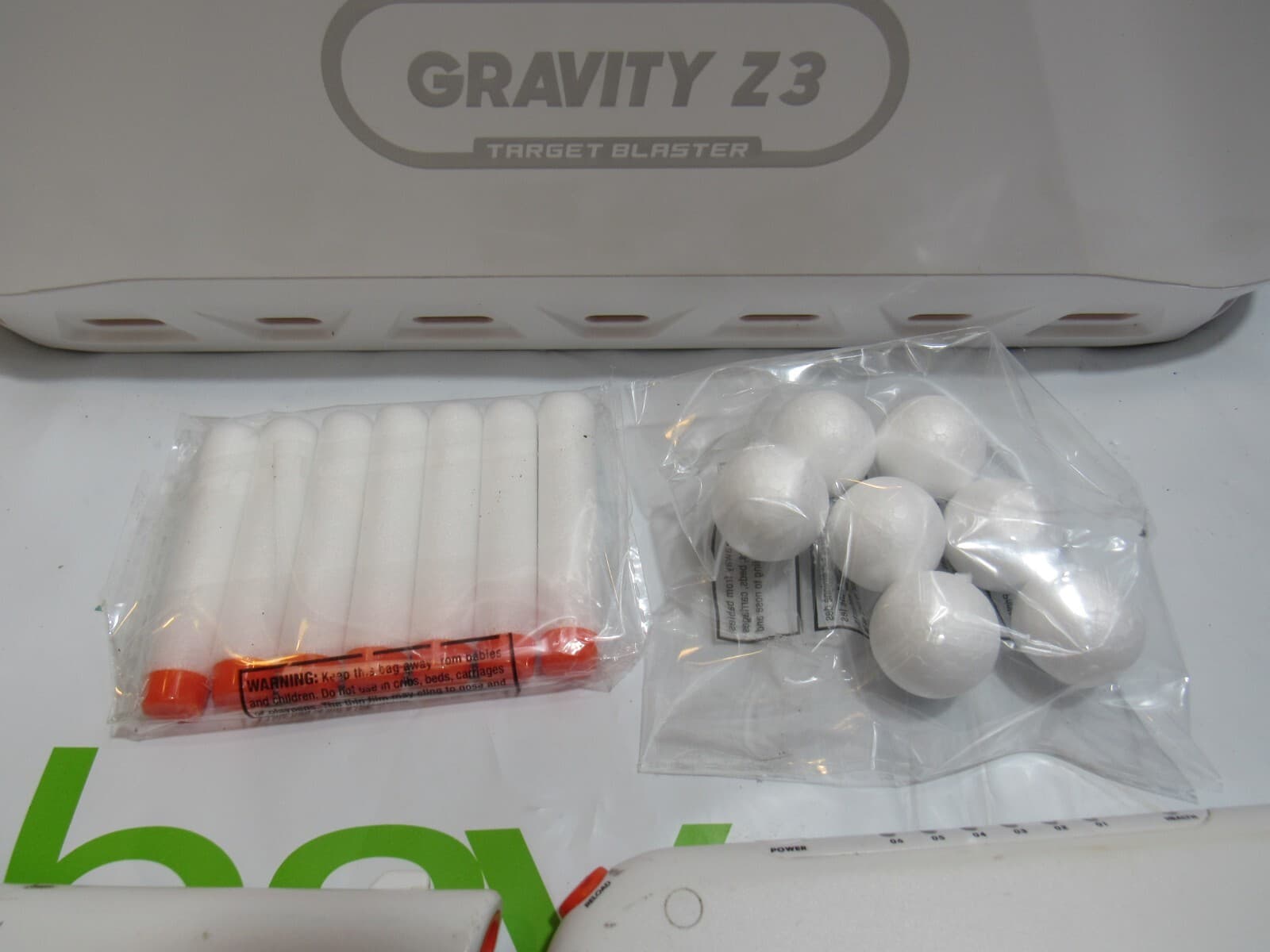 Sharper Image Gravity Z3 Hover Target Game/ HandTank Laser Tag (K79M) - Thumbnail 5