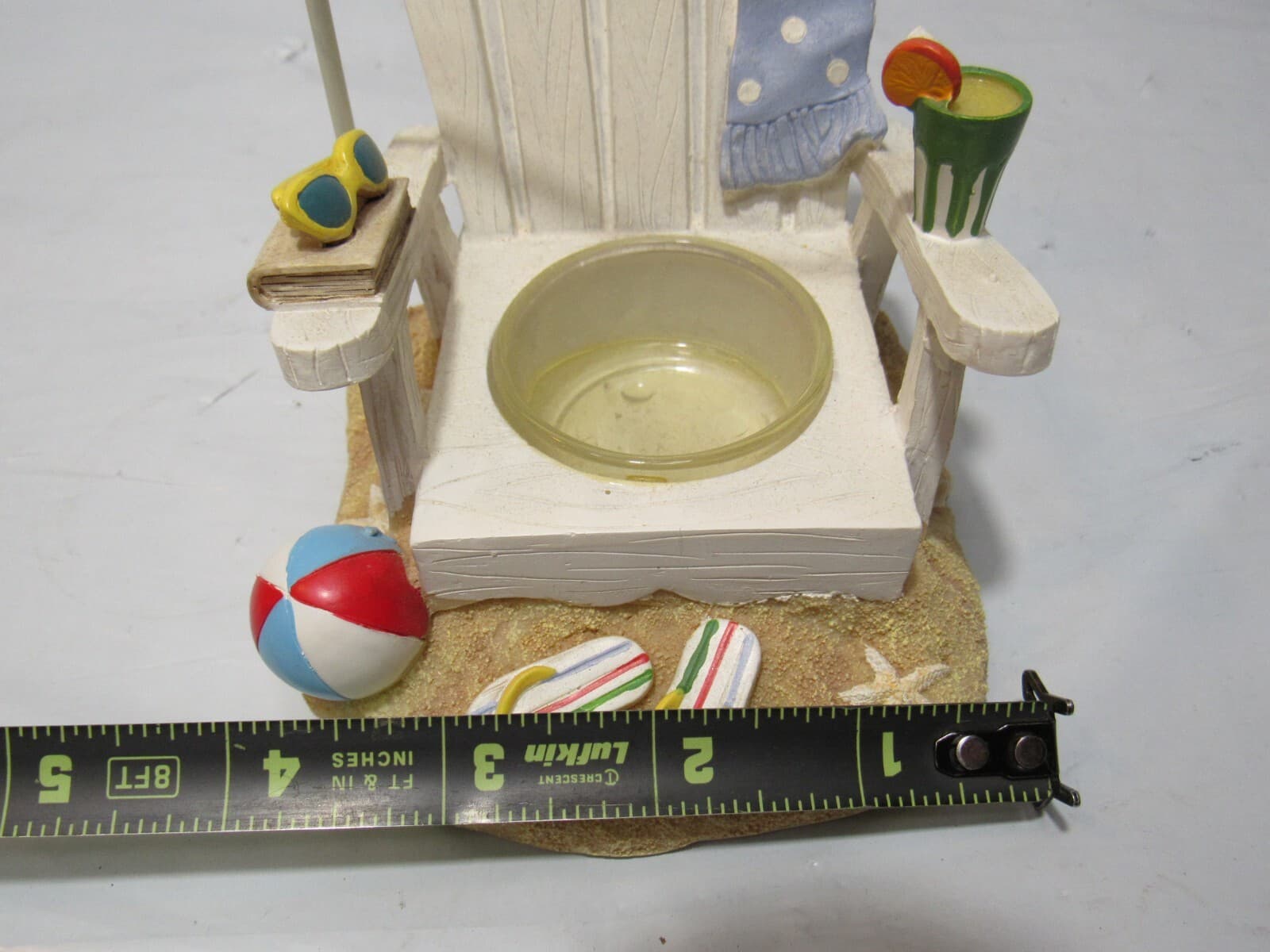 Yankee Candle Beach Chair with Spinning Umbrella 1190515 Tealite Candle O95M - Thumbnail 10