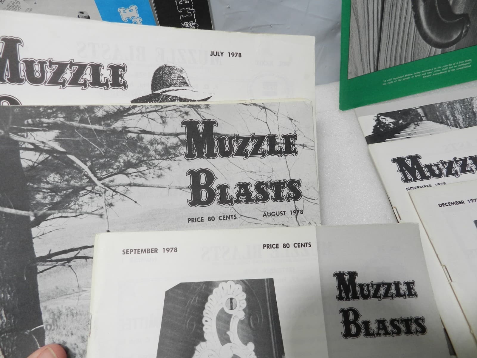Muzzle Blasts Magazine 1978 Complete 12 issues Lot Black Powder Rifles (H71J) - Thumbnail 5