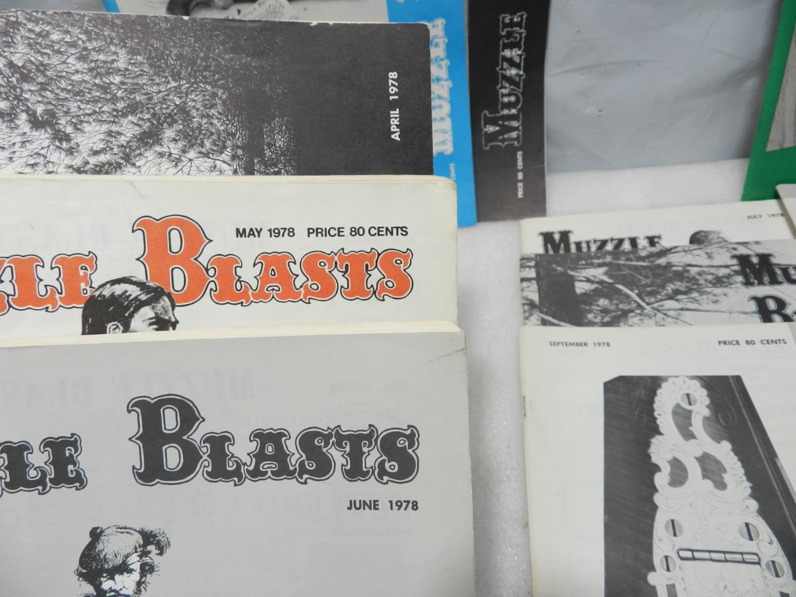Muzzle Blasts Magazine 1978 Complete 12 issues Lot Black Powder Rifles (H71J) - Thumbnail 4