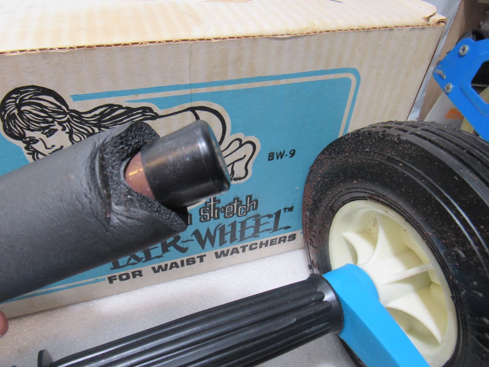 Vintage Pro-Am Roll N Stretch Exer-Wheel For Waist Watchers Snyder (X48JJ) - Thumbnail 10