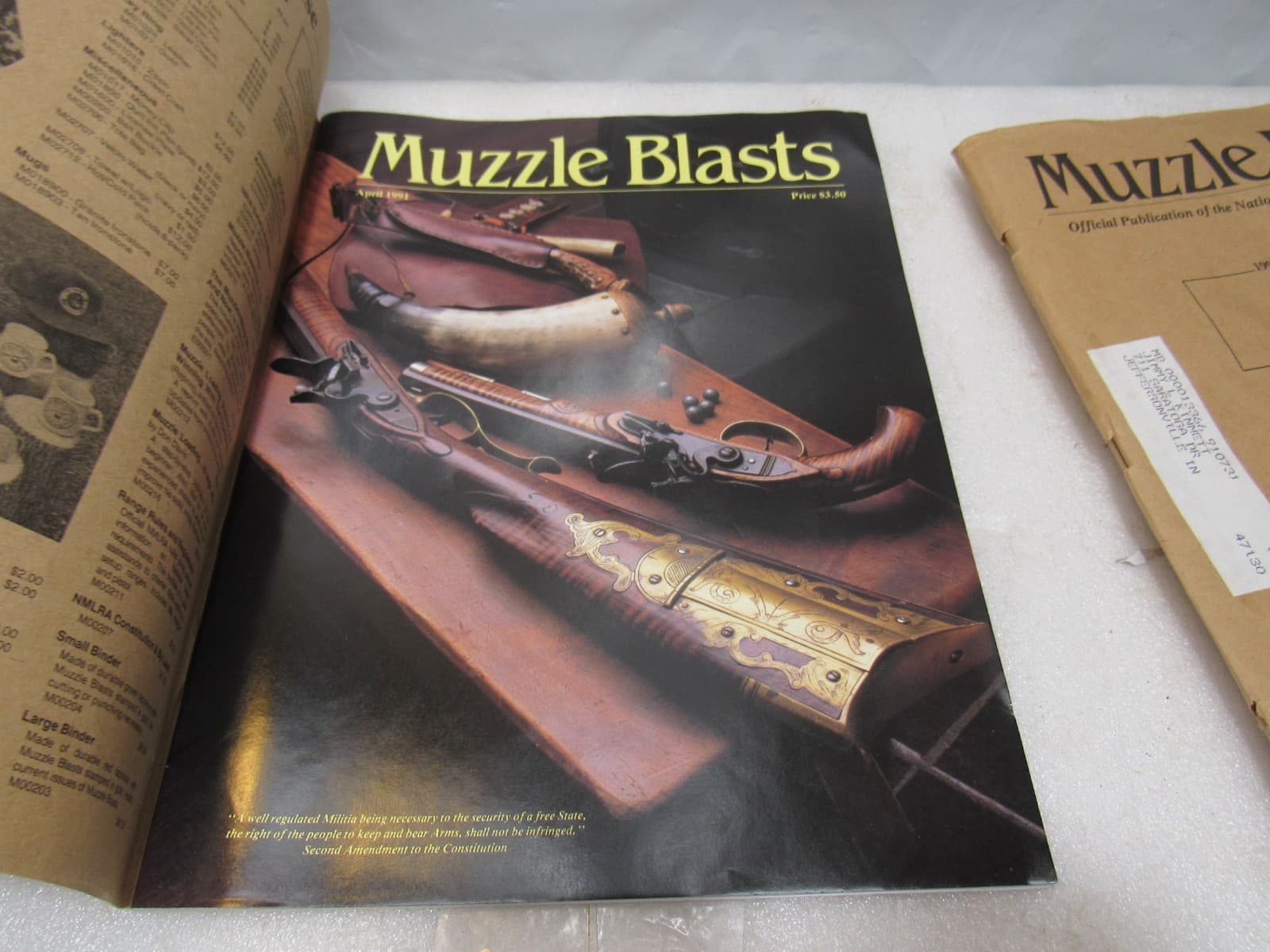 Muzzle Blasts Magazine 1991 11 issues Lot Black Powder Rifles (H73J) - Thumbnail 13