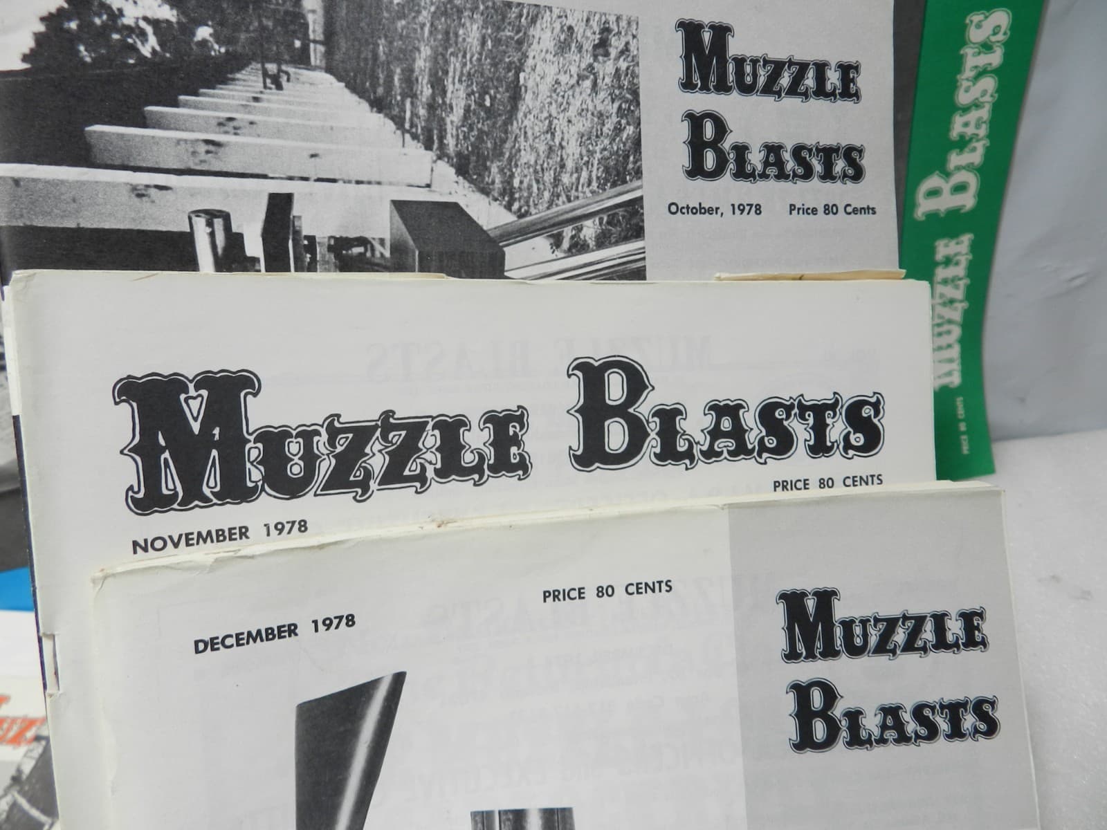 Muzzle Blasts Magazine 1978 Complete 12 issues Lot Black Powder Rifles (H71J) - Thumbnail 6