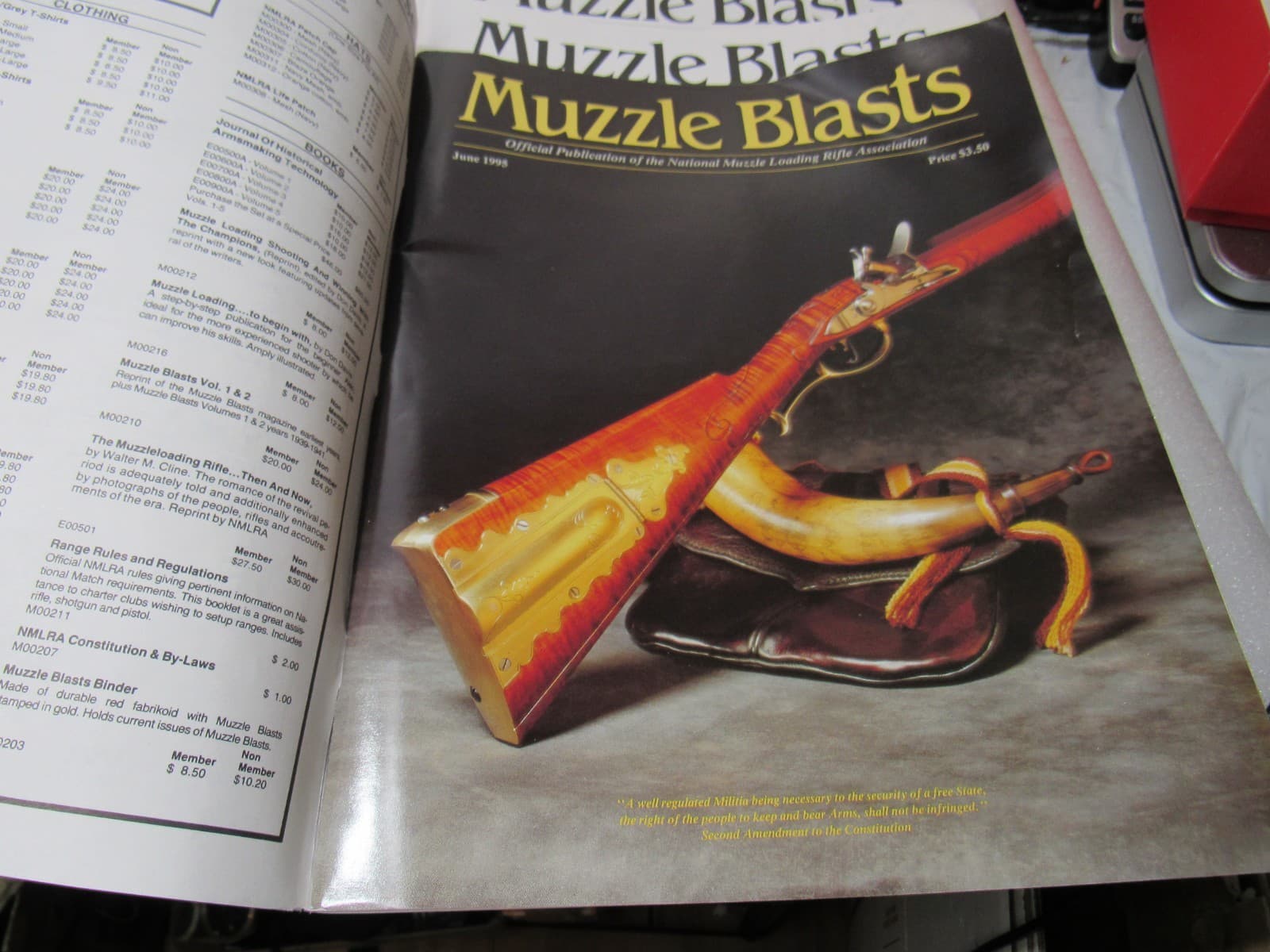 Muzzle Blasts Magazine 1980s 1990s - 16 issues Lot Black Powder Rifles (H68J) - Thumbnail 6