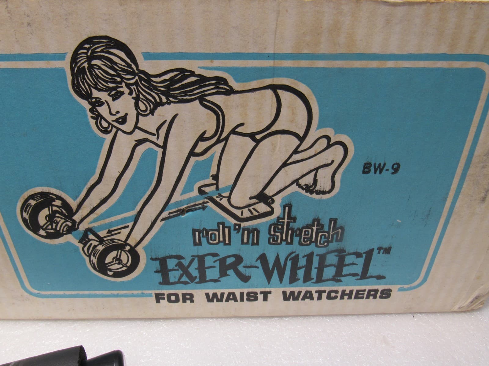 Vintage Pro-Am Roll N Stretch Exer-Wheel For Waist Watchers Snyder (X48JJ) - Thumbnail 9