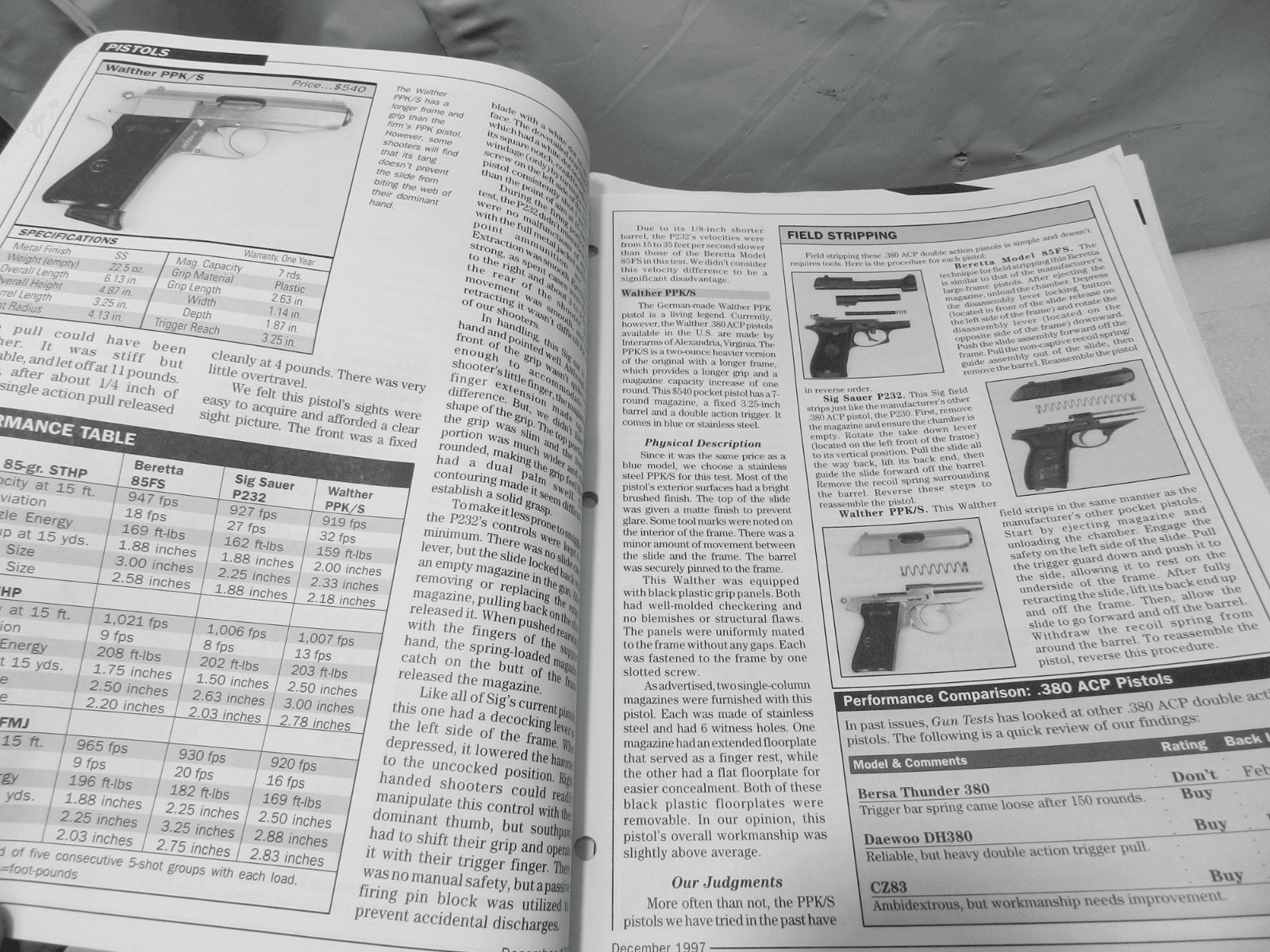 60 Gun Tests Magazine 1990's & 2000's Resource for Serious Shooters Monthly H74J - Thumbnail 6