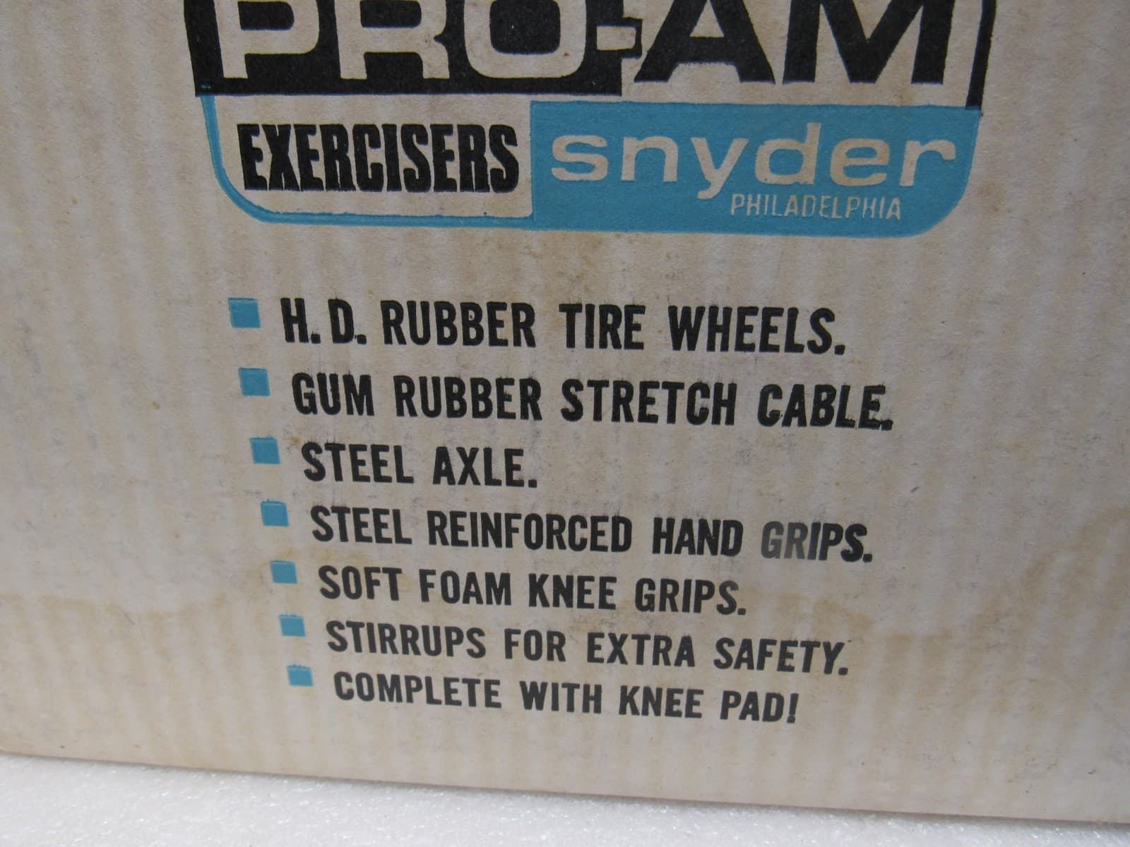 Vintage Pro-Am Roll N Stretch Exer-Wheel For Waist Watchers Snyder (X48JJ) - Thumbnail 8