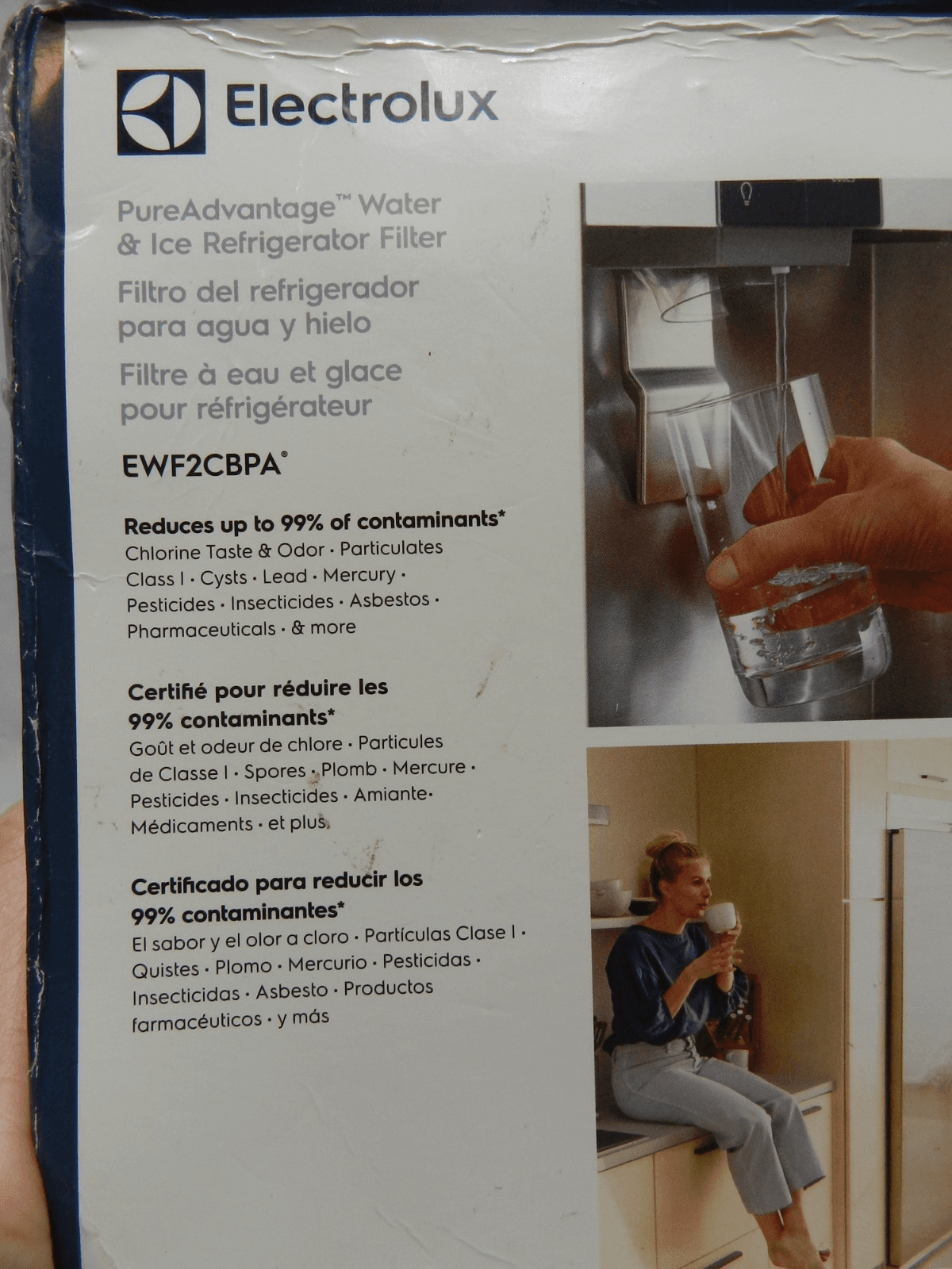 Electrolux EWF2CBPA PureAdvantage Refrigerator Water Filter (OPEN BOX) B85J - Thumbnail 4