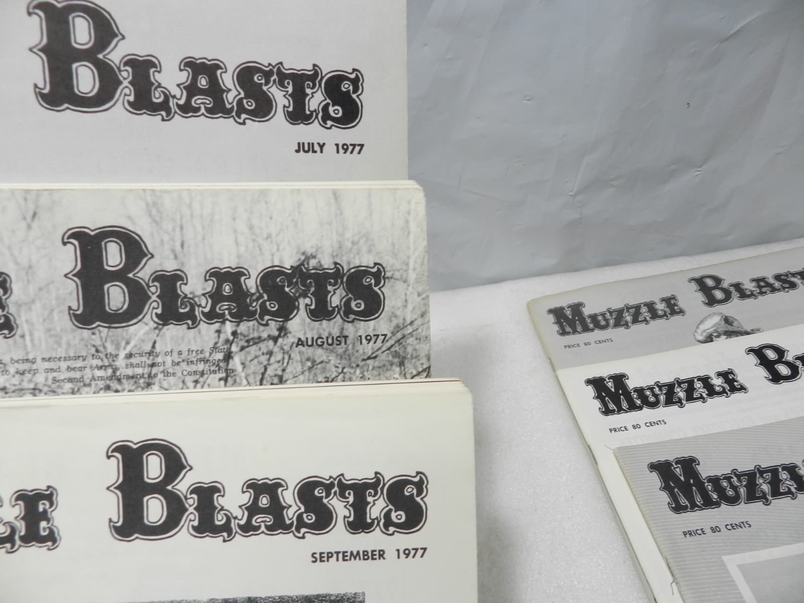 Muzzle Blasts Magazine 1977 Complete 12 issues Lot Black Powder Rifles (H70J) - Thumbnail 8